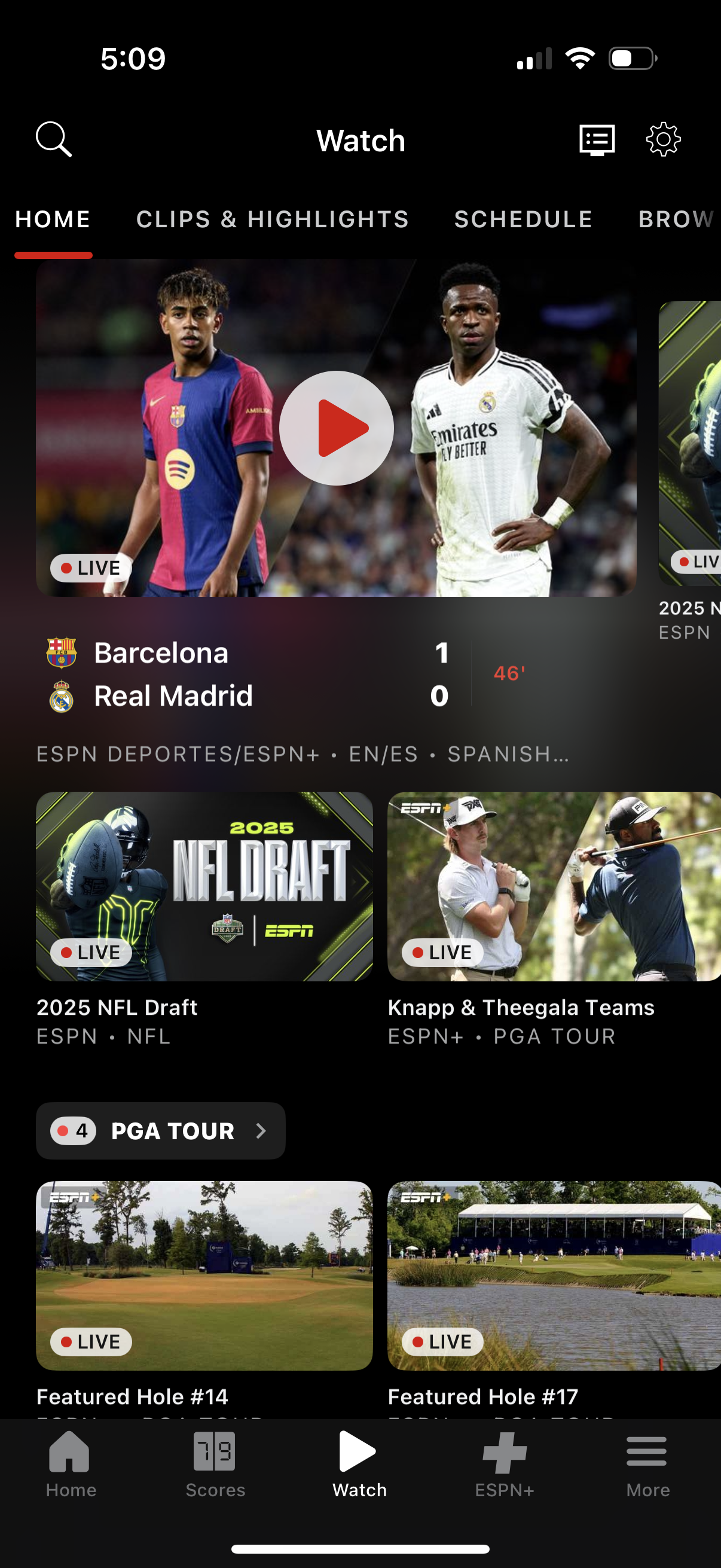 espn app screenshot 29
