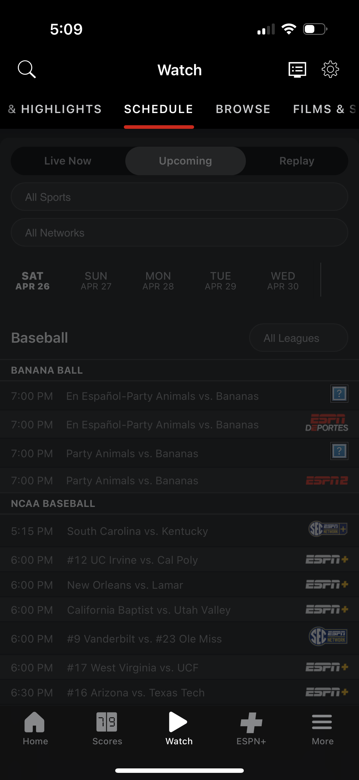 espn app screenshot 27