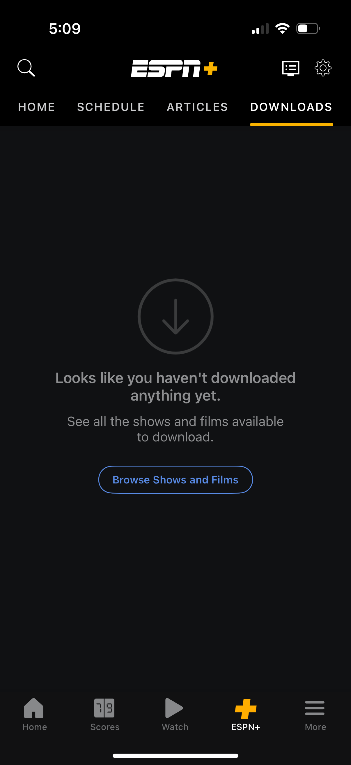 espn app screenshot 19