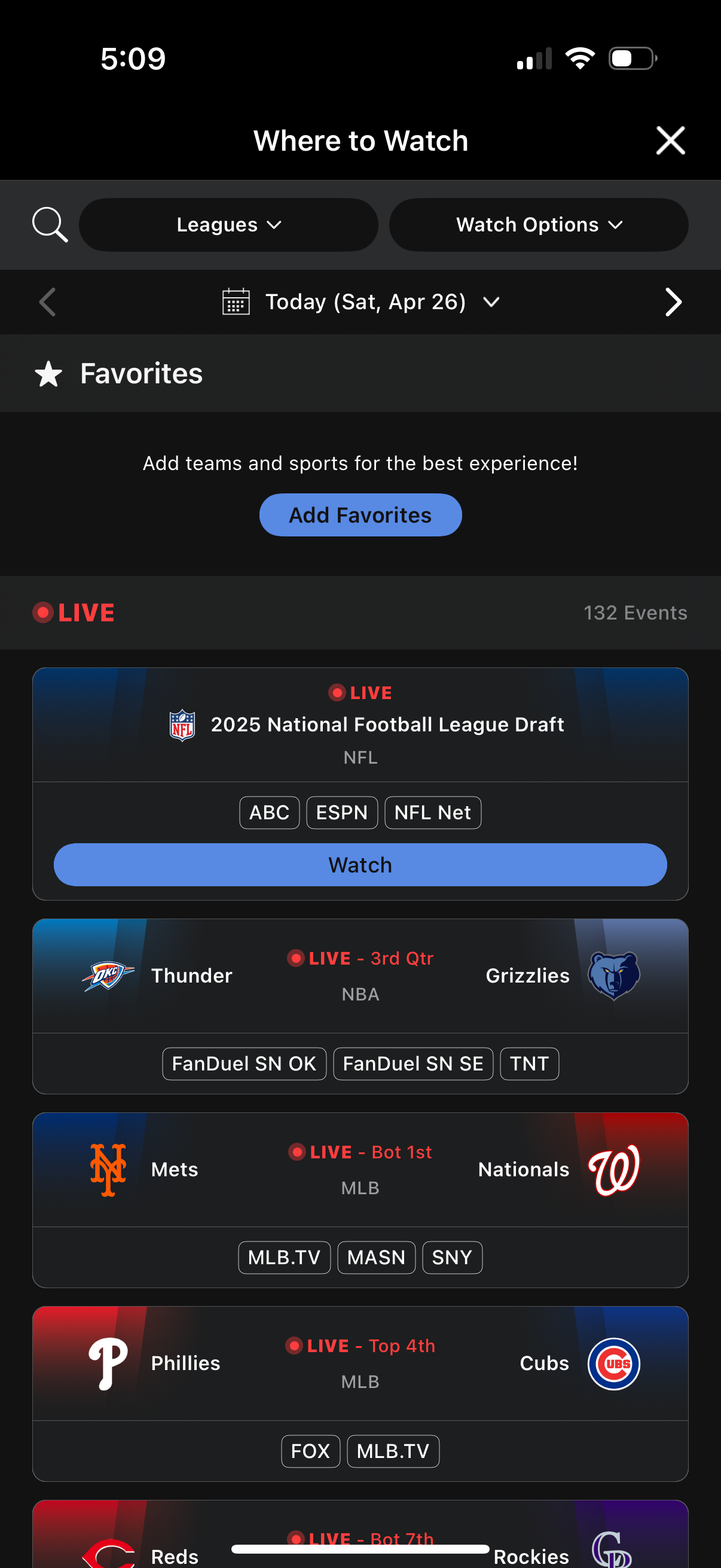 espn app screenshot 18