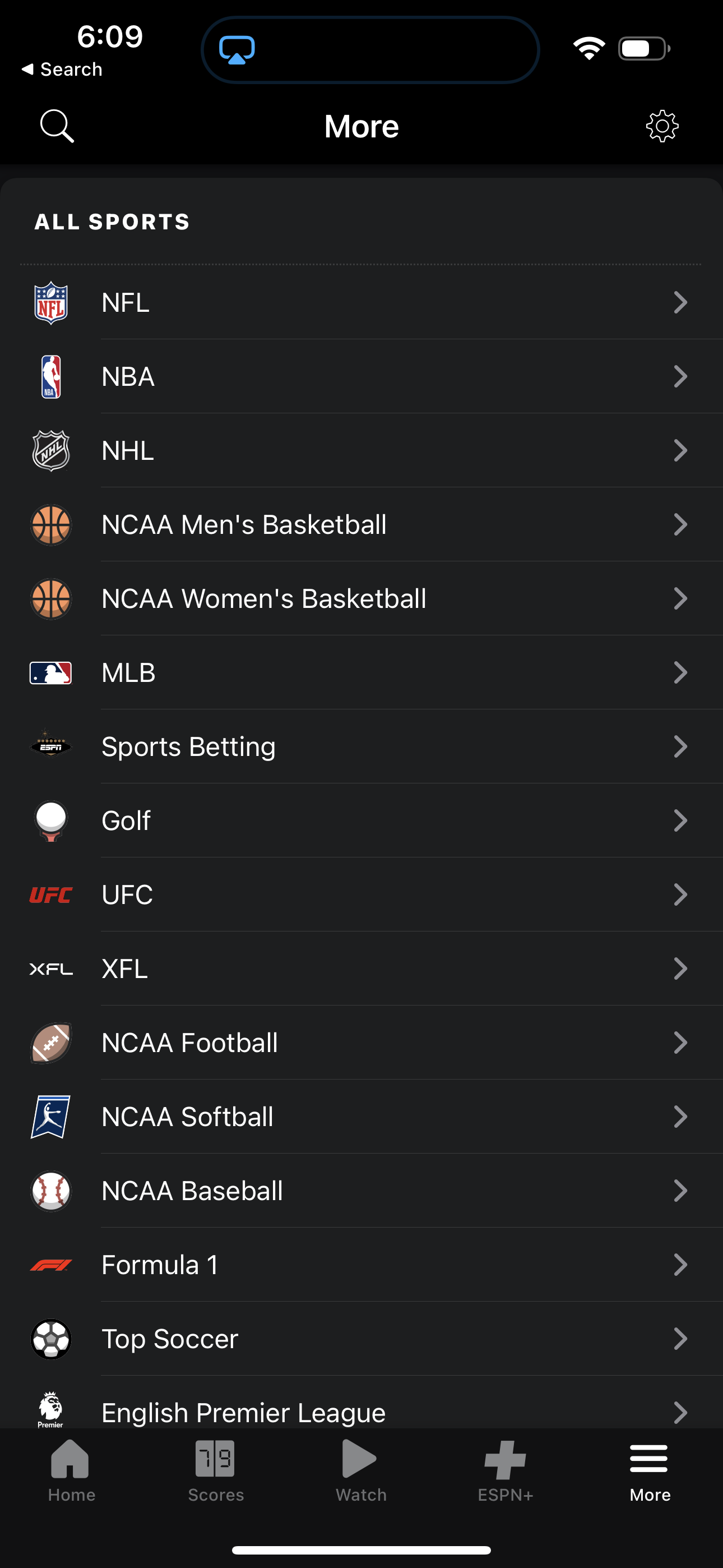 espn app screenshot 49