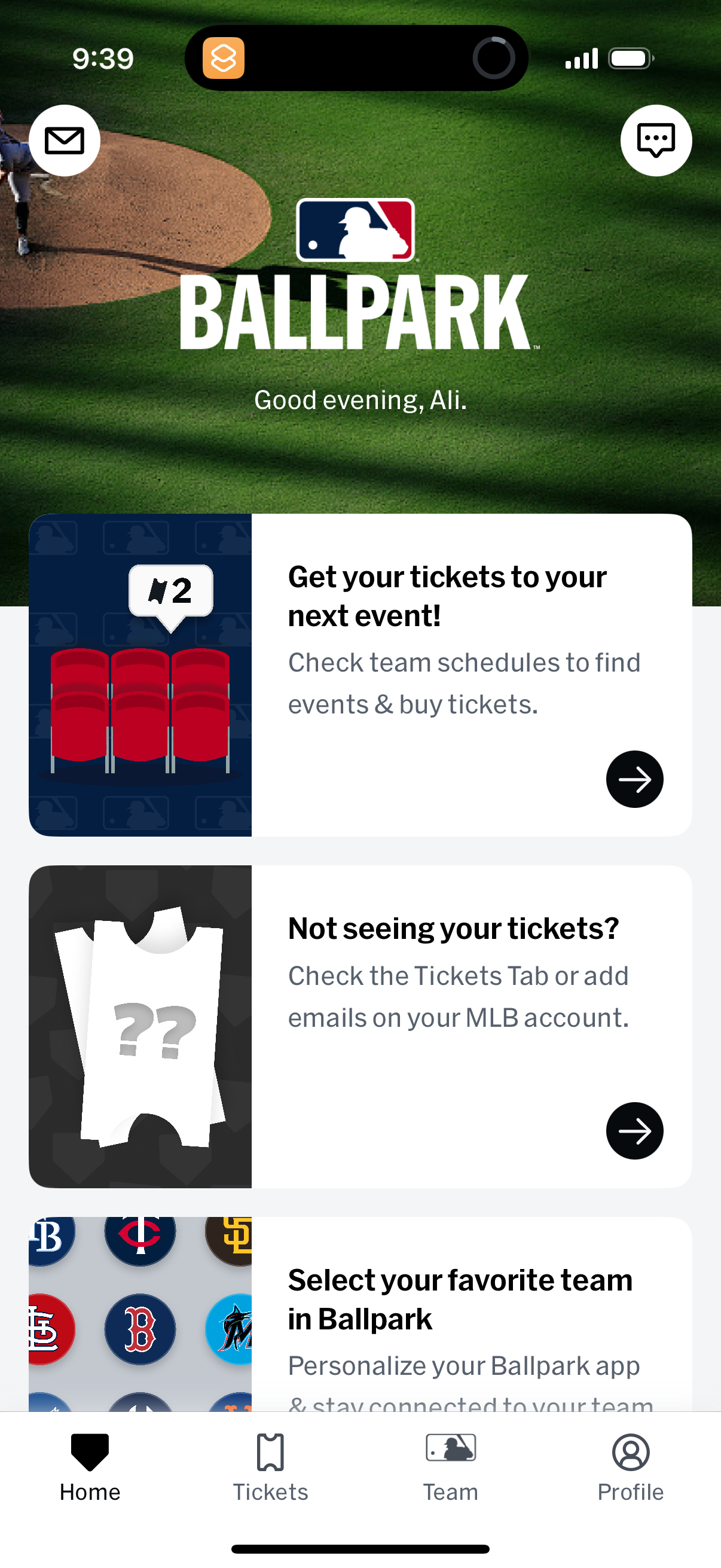 mlb-b app screenshot 2