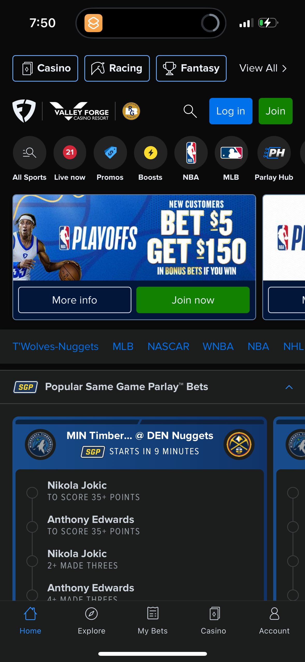 fanduel app screenshot 13