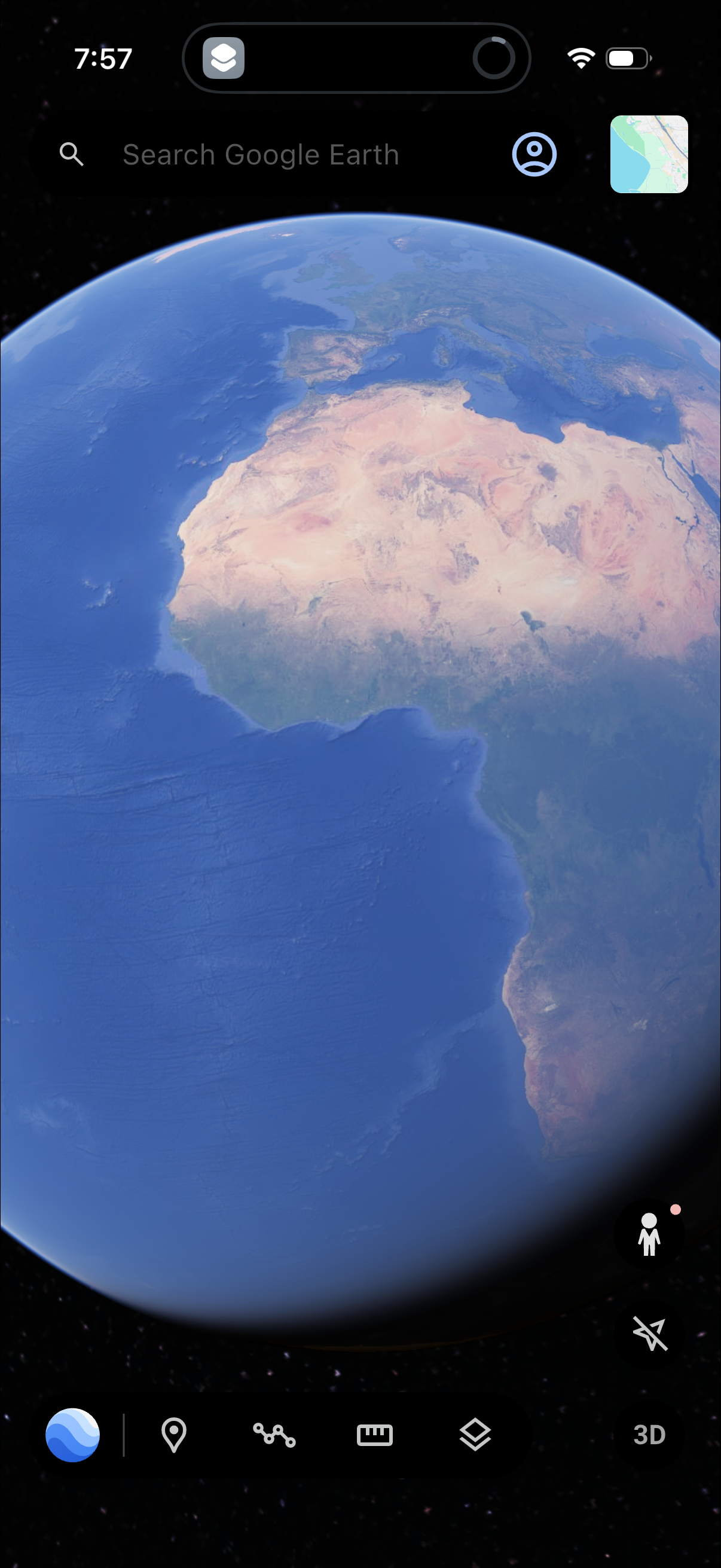 google-earth app screenshot 1