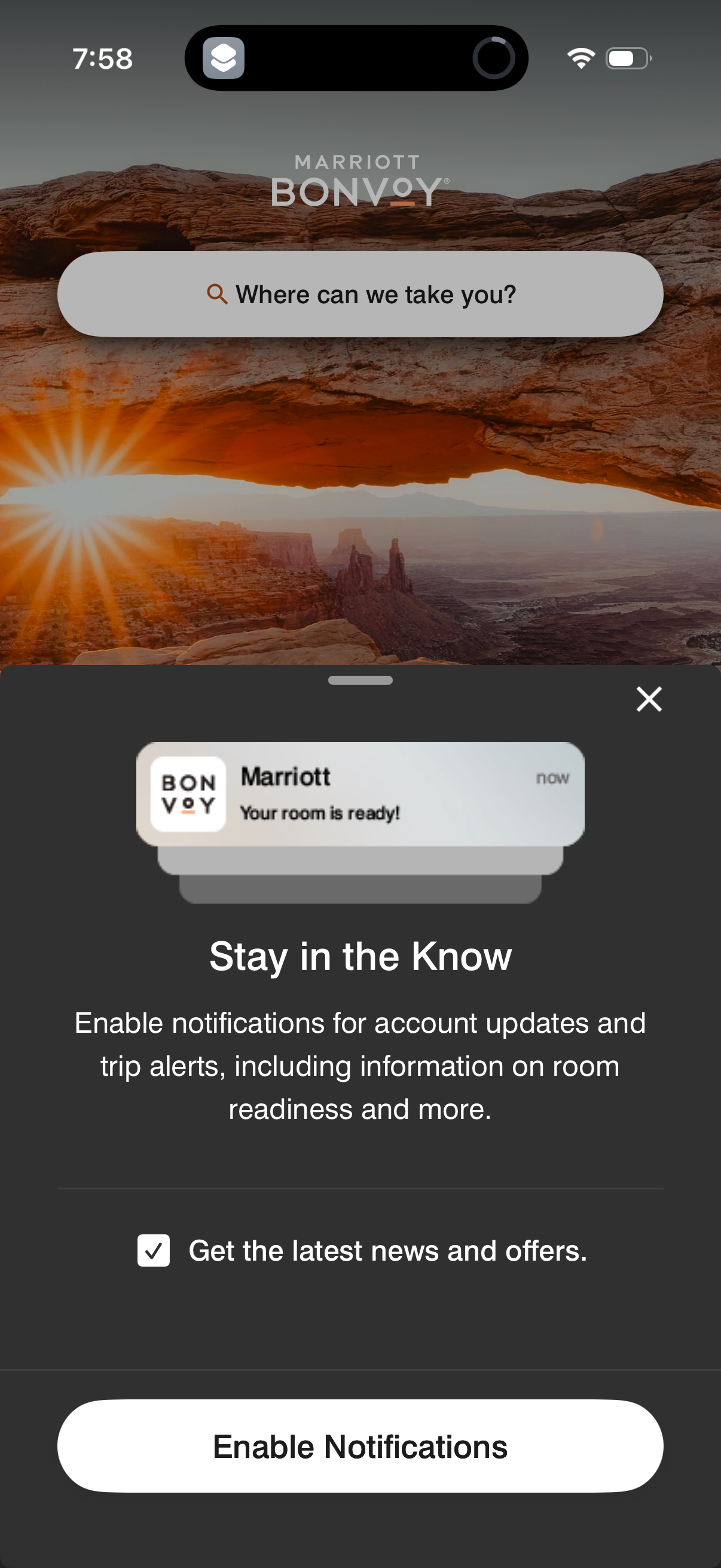 bonvoy app screenshot 2
