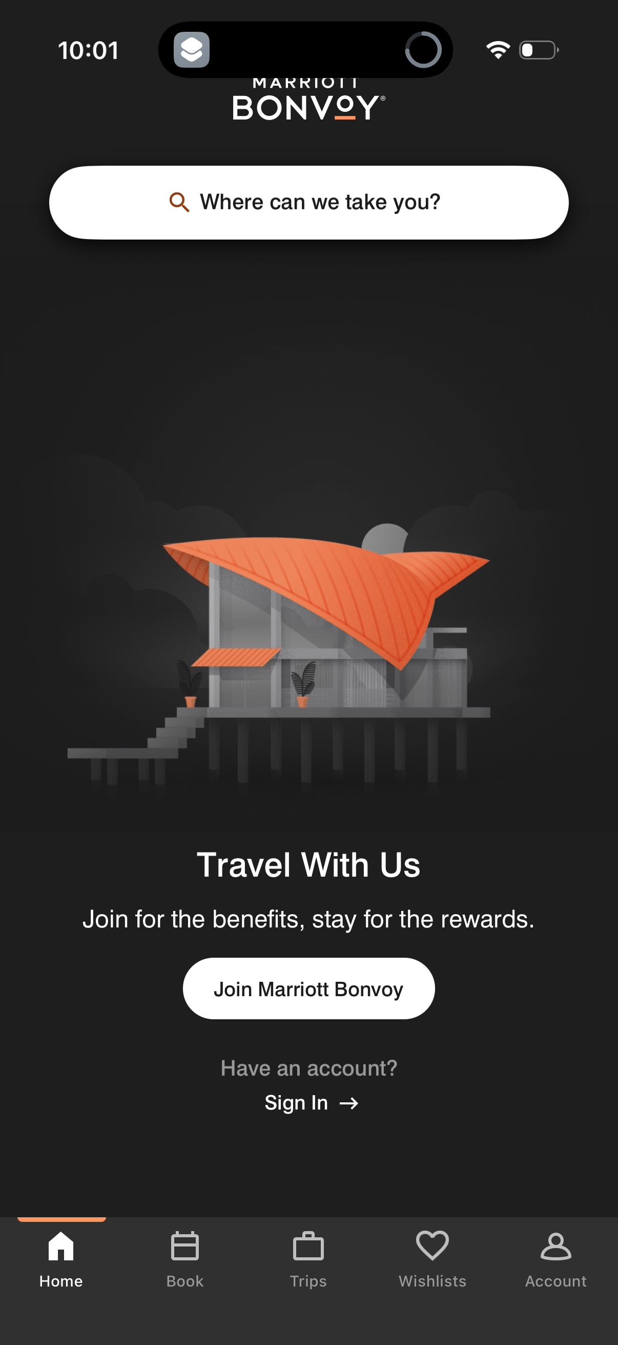 bonvoy app screenshot 1