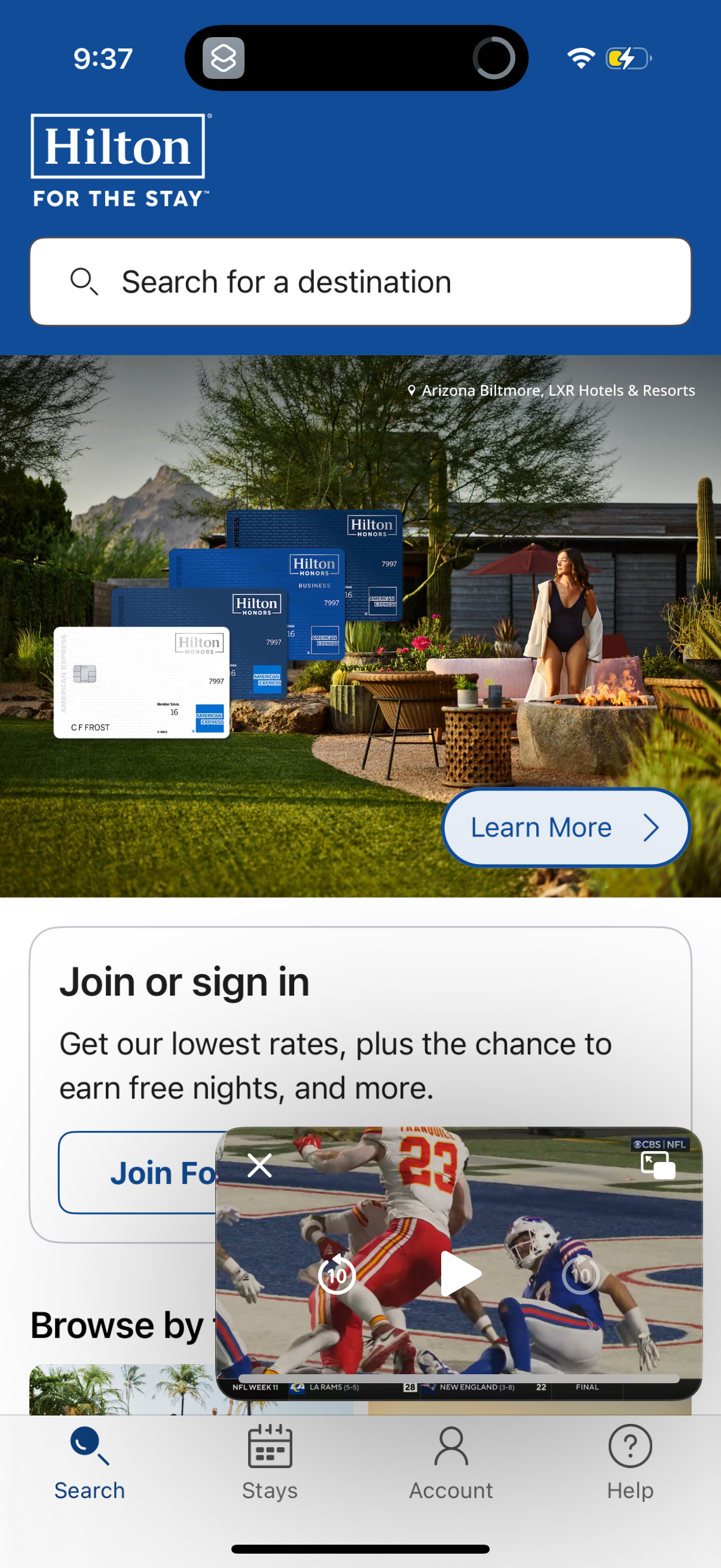 hilton-honors app screenshot 8