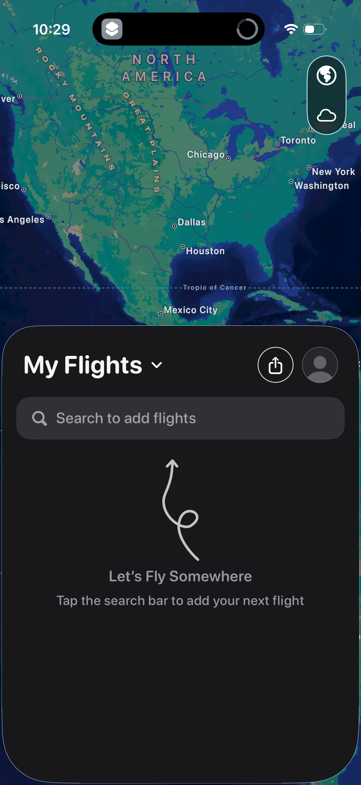 flighty app screenshot 1