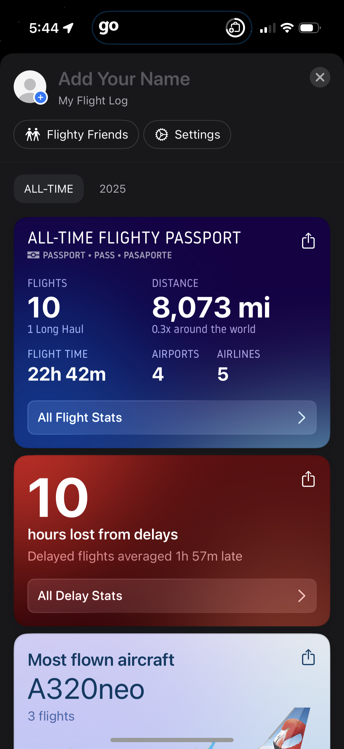 flighty app screenshot 5
