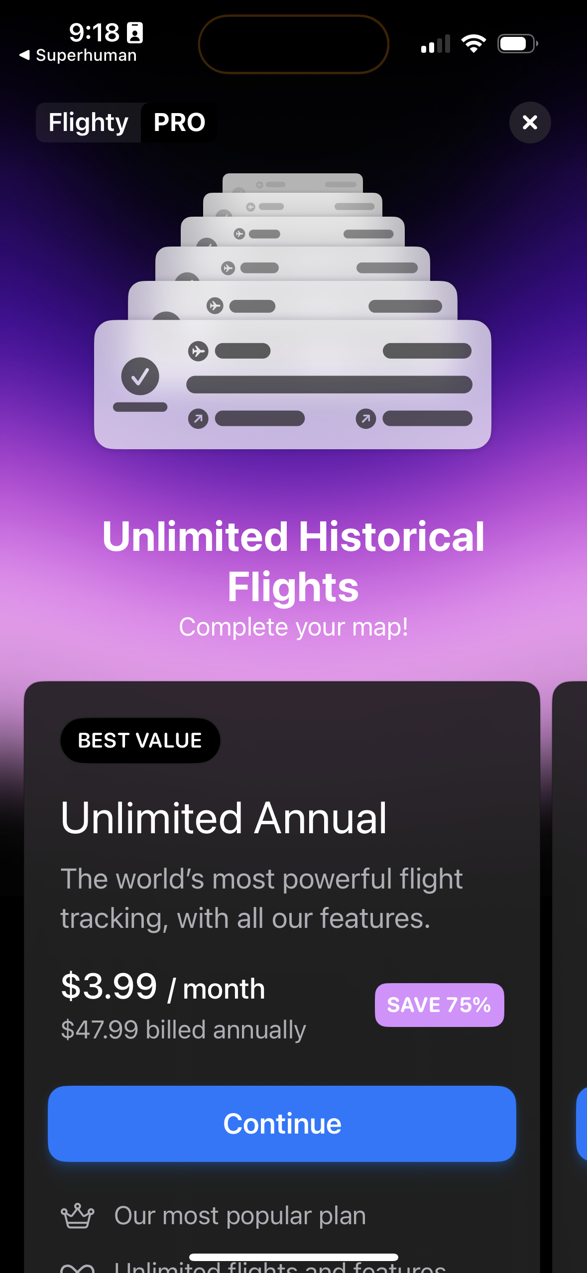 flighty app screenshot 76