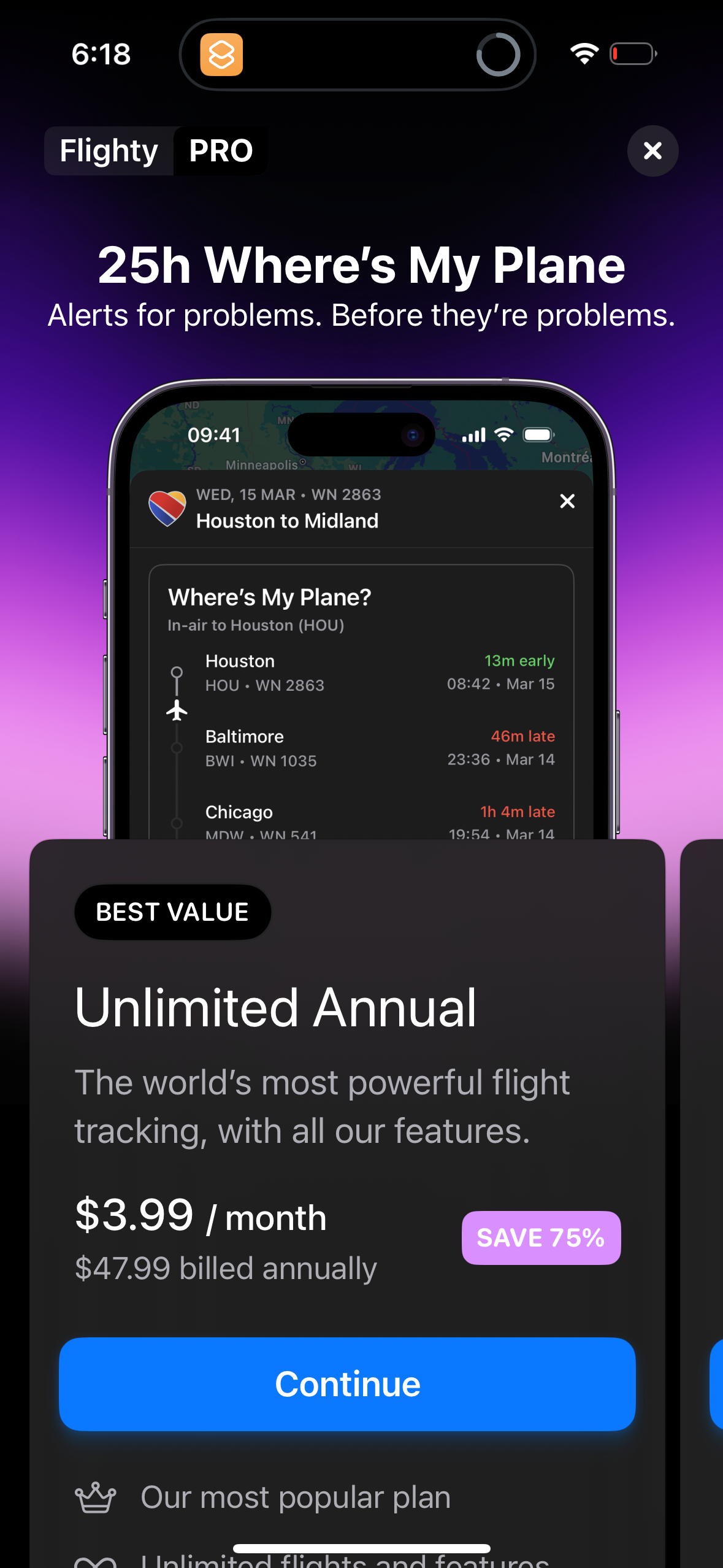 flighty app screenshot 22