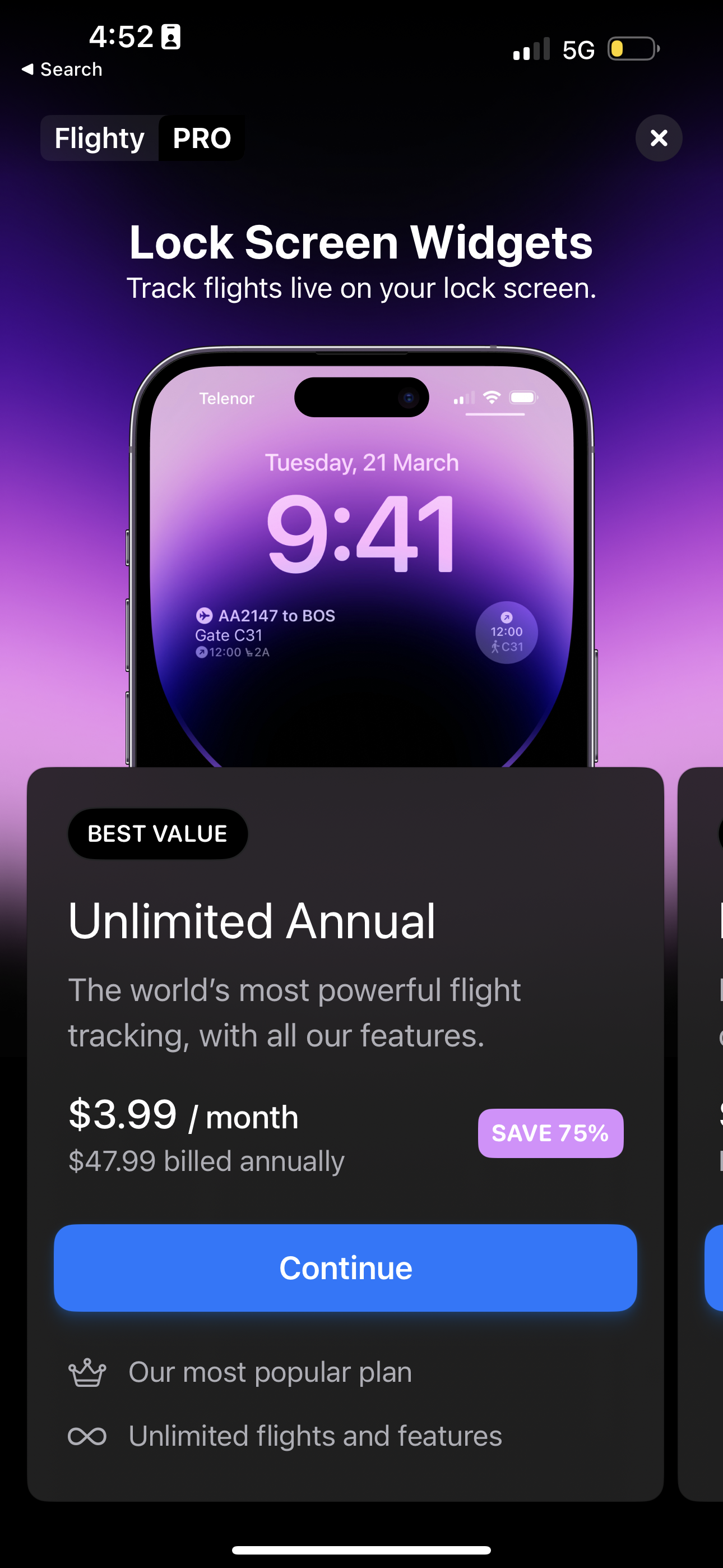 flighty app screenshot 88