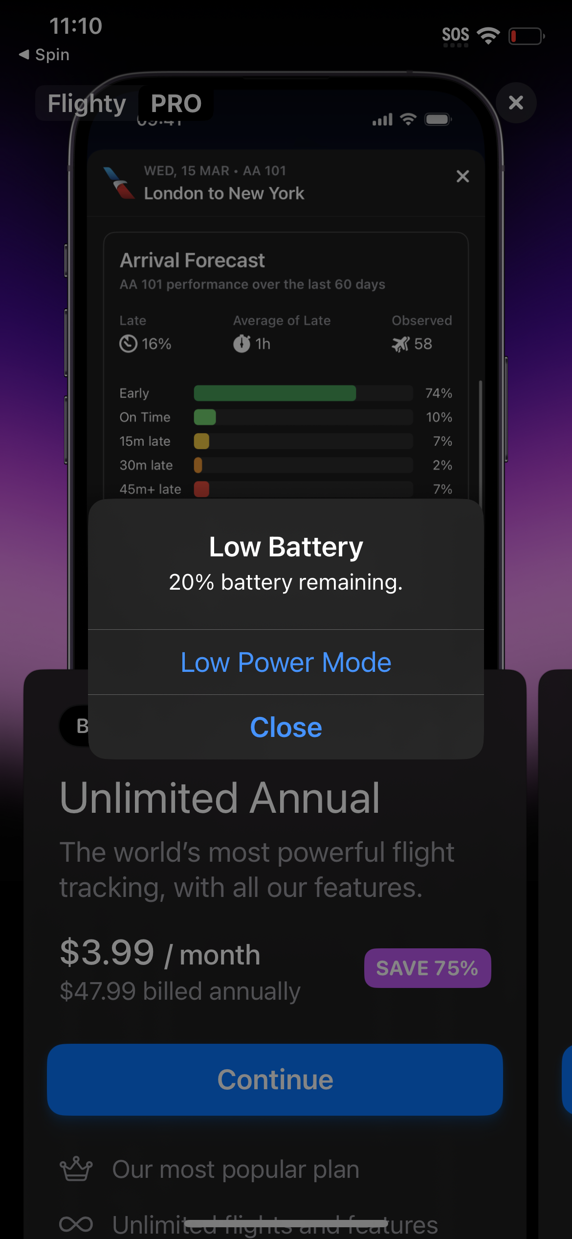 flighty app screenshot 47
