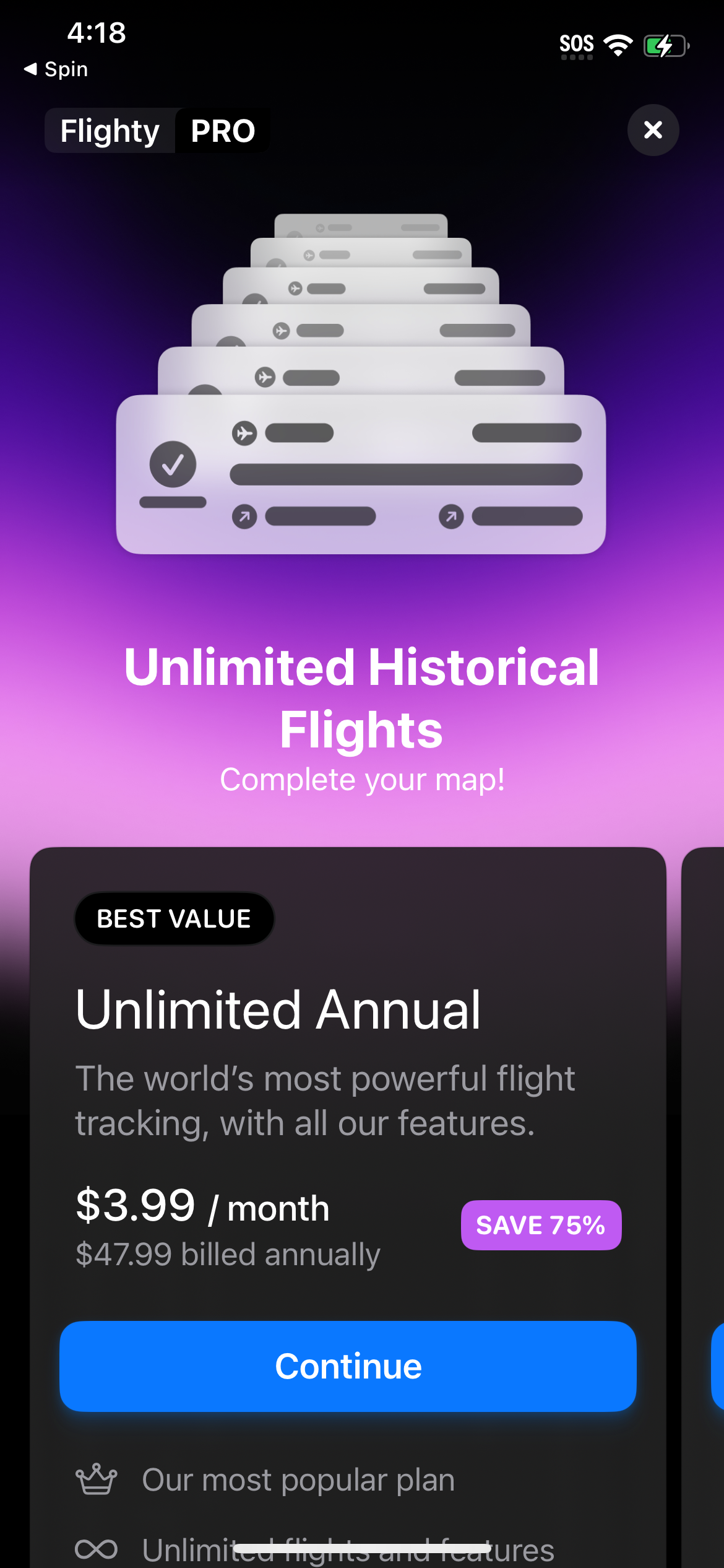 flighty app screenshot 44