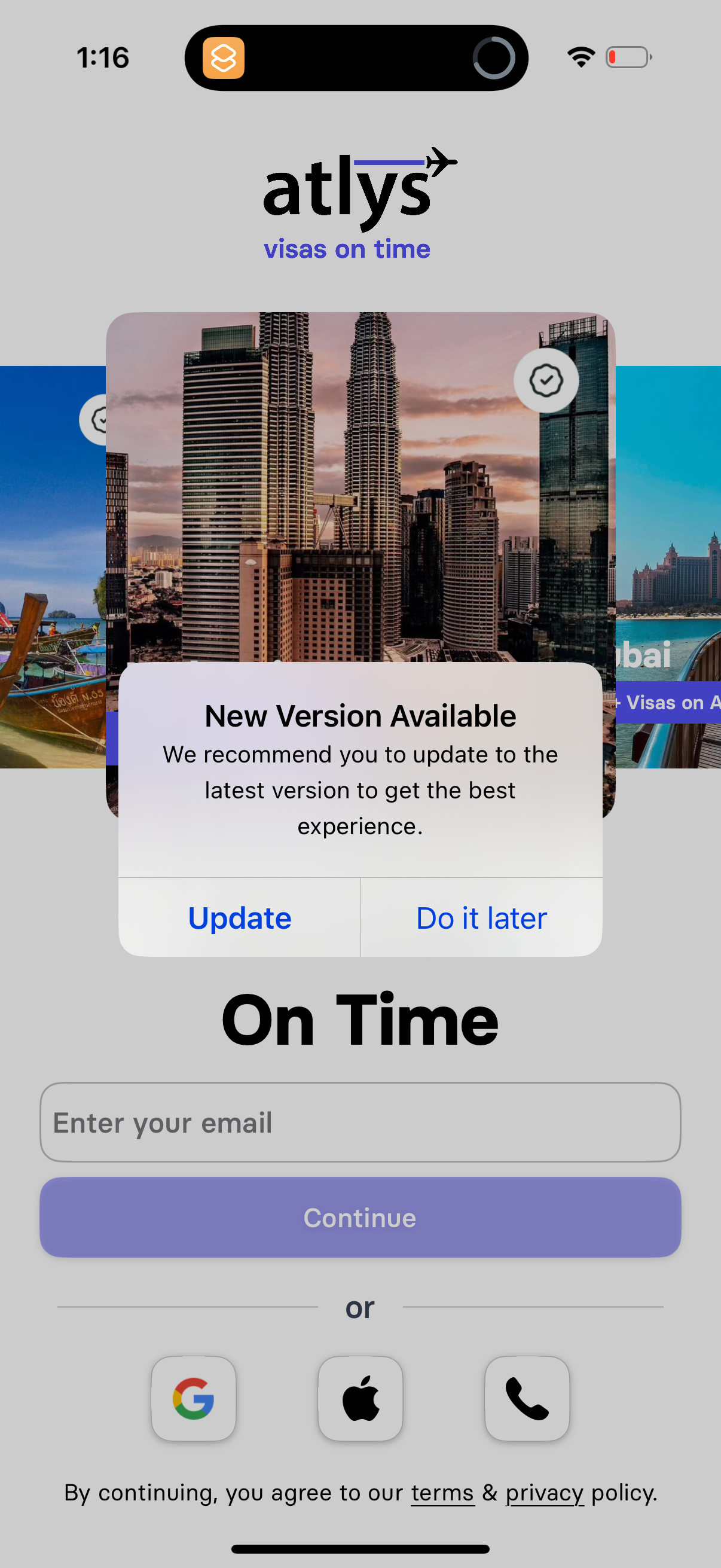 atlys app screenshot 33