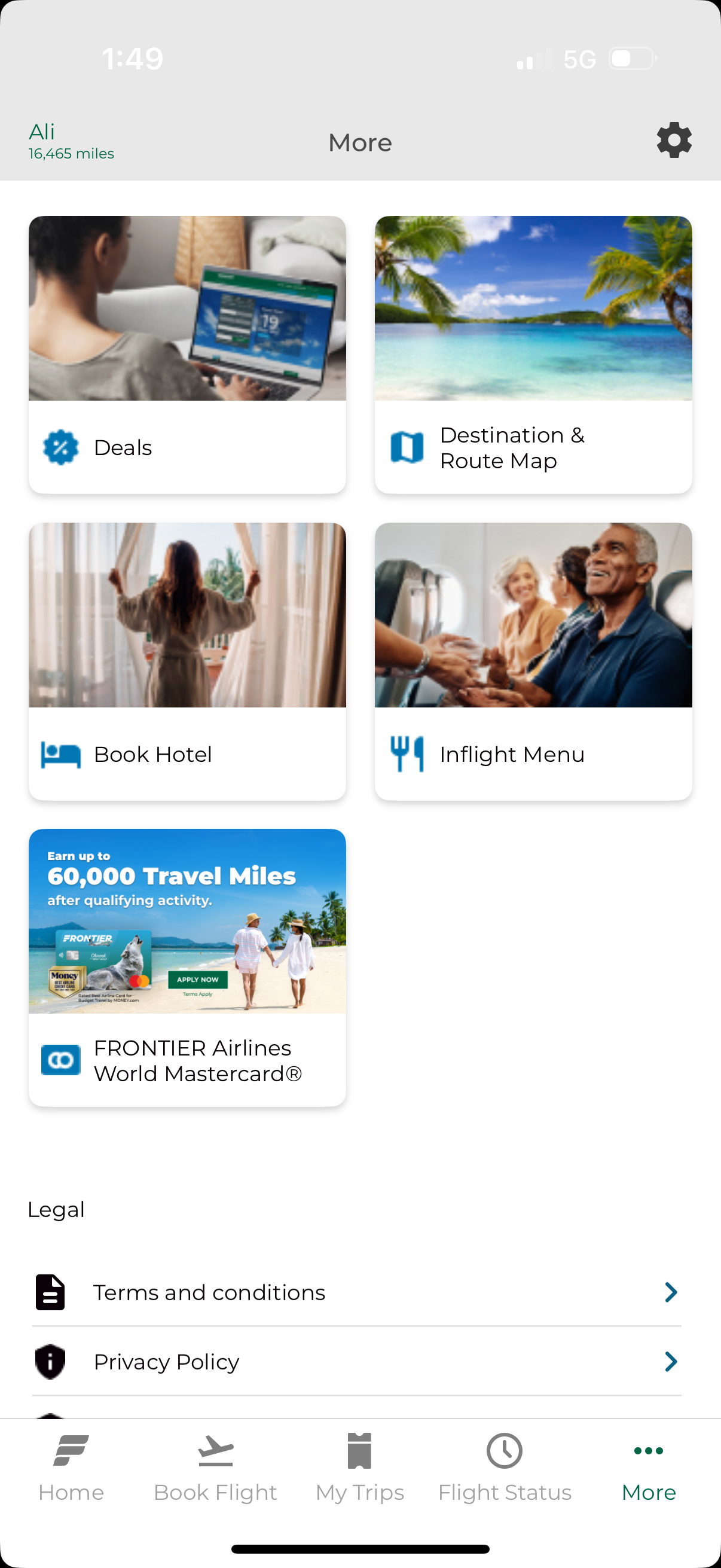 frontier app screenshot 5