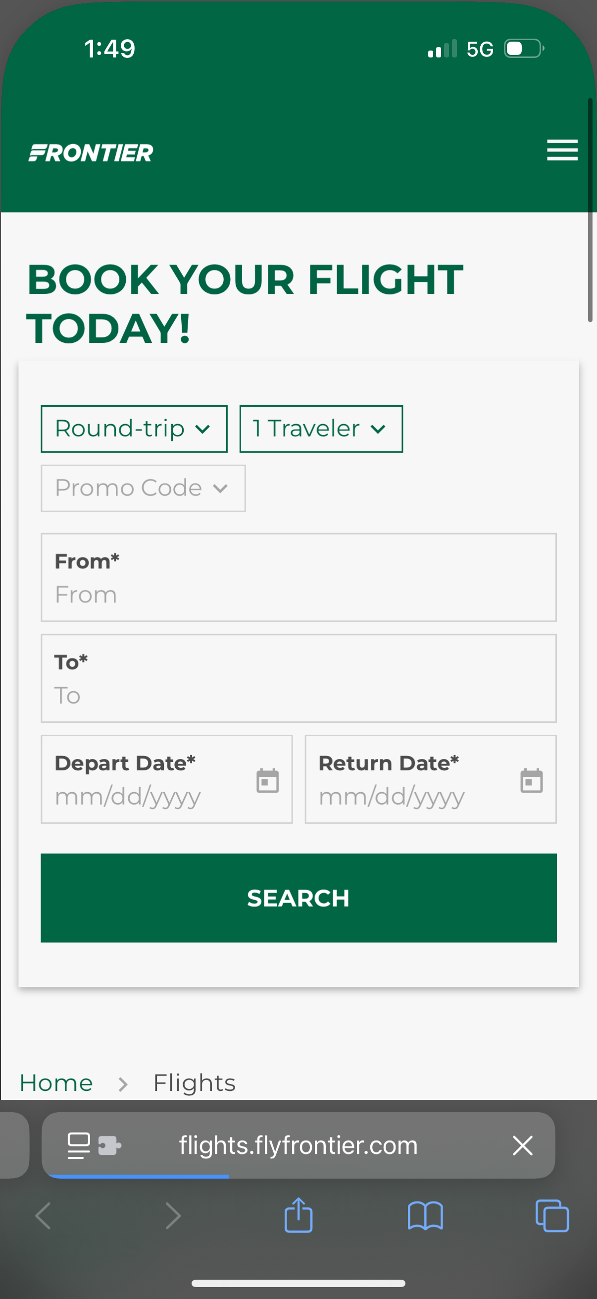frontier app screenshot 4