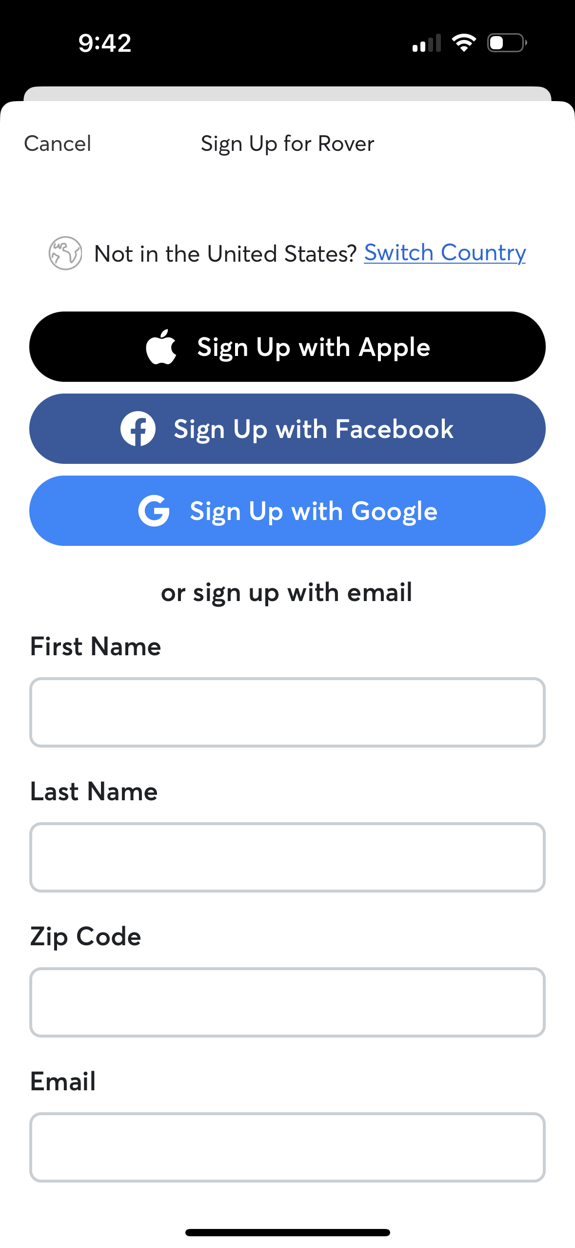 rover app screenshot 11