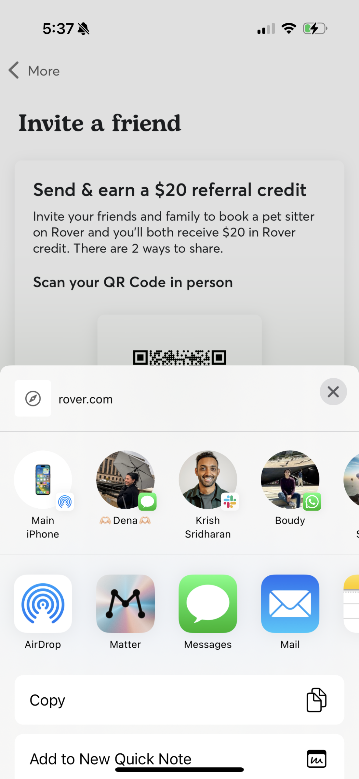 rover app screenshot 10