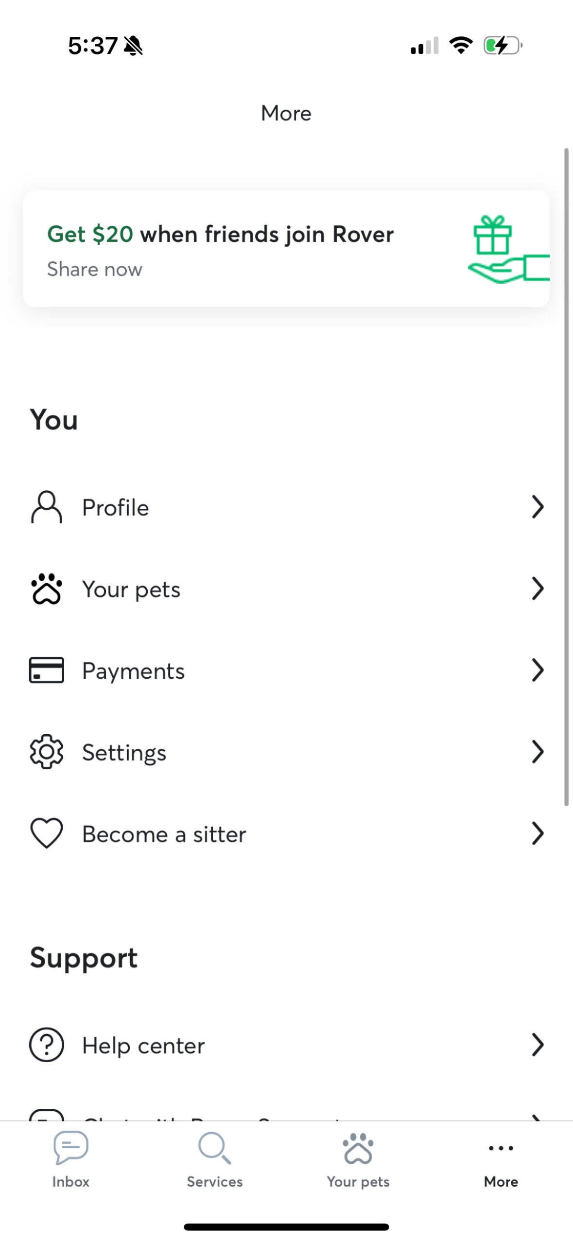 rover app screenshot 8