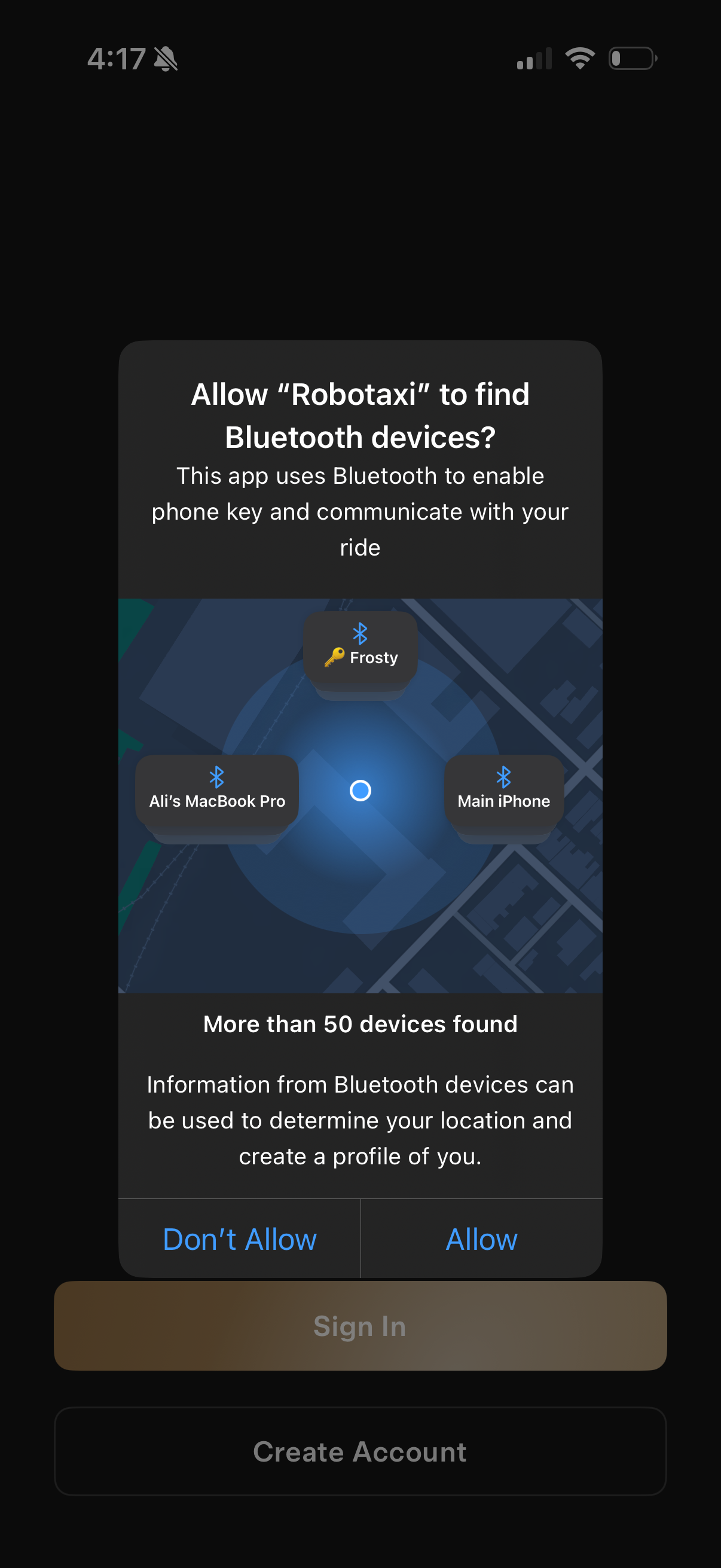 robotaxi app screenshot 12