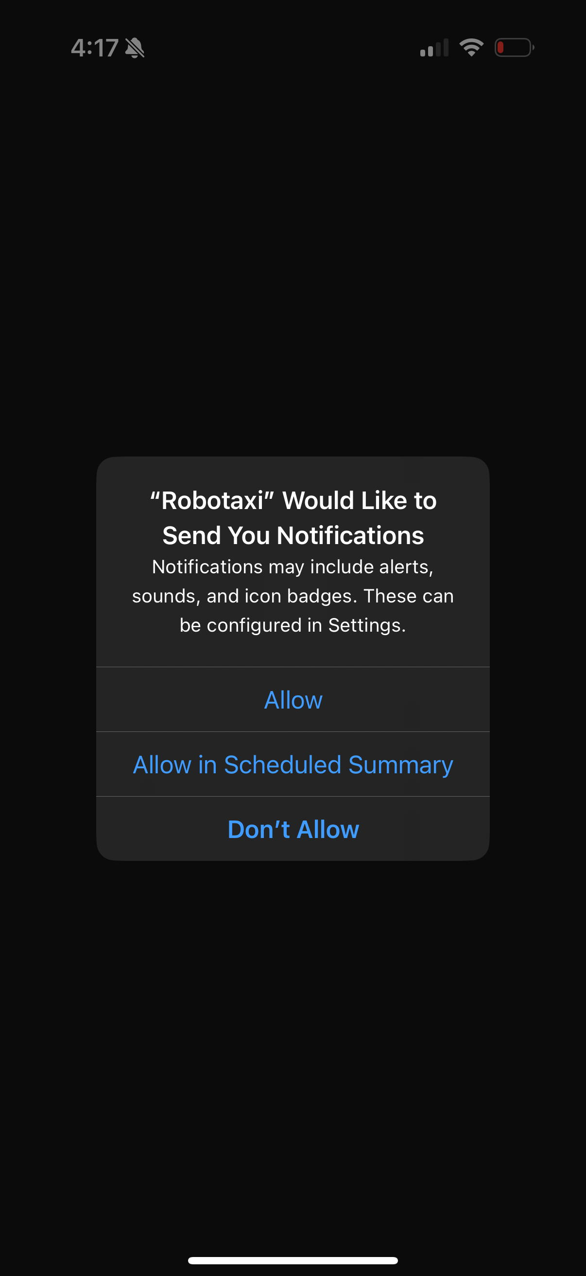 robotaxi app screenshot 7