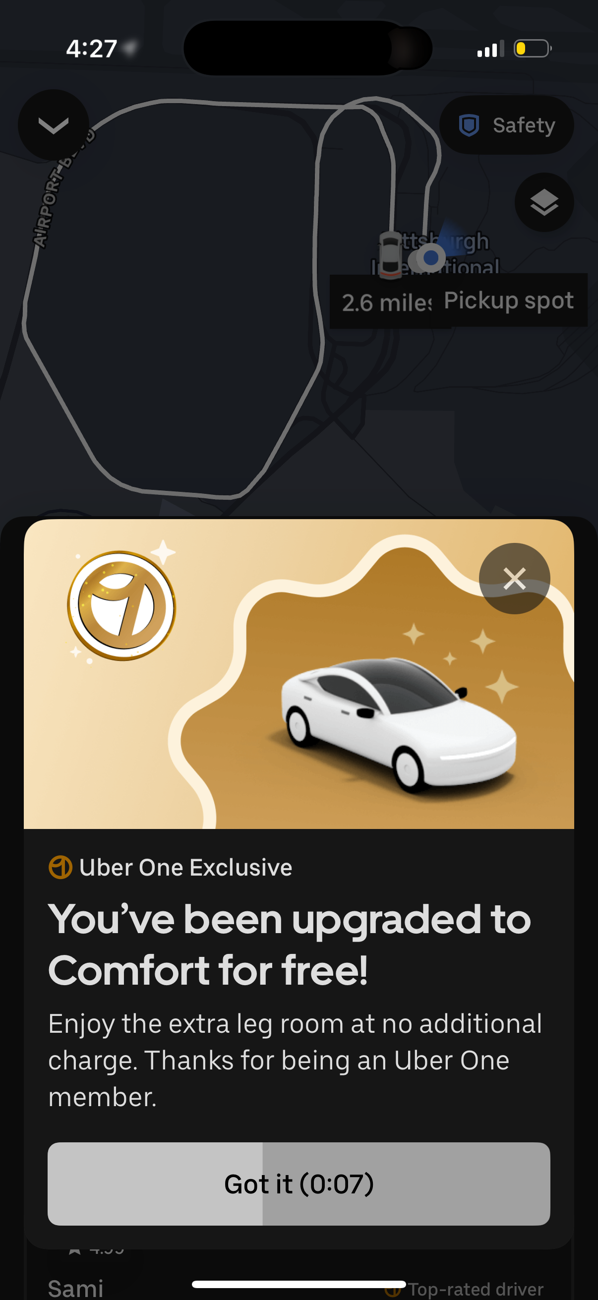 uber app screenshot 13