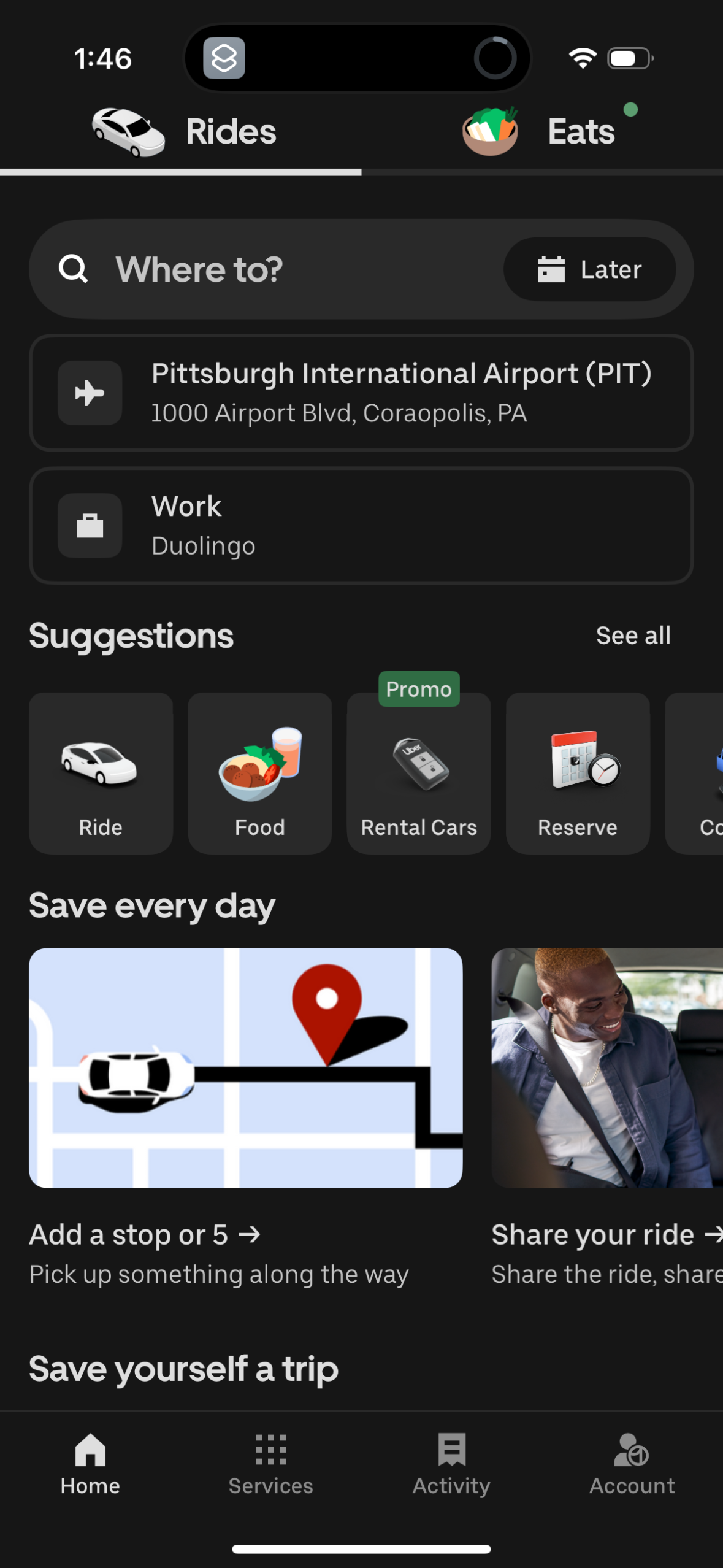 uber app screenshot 47