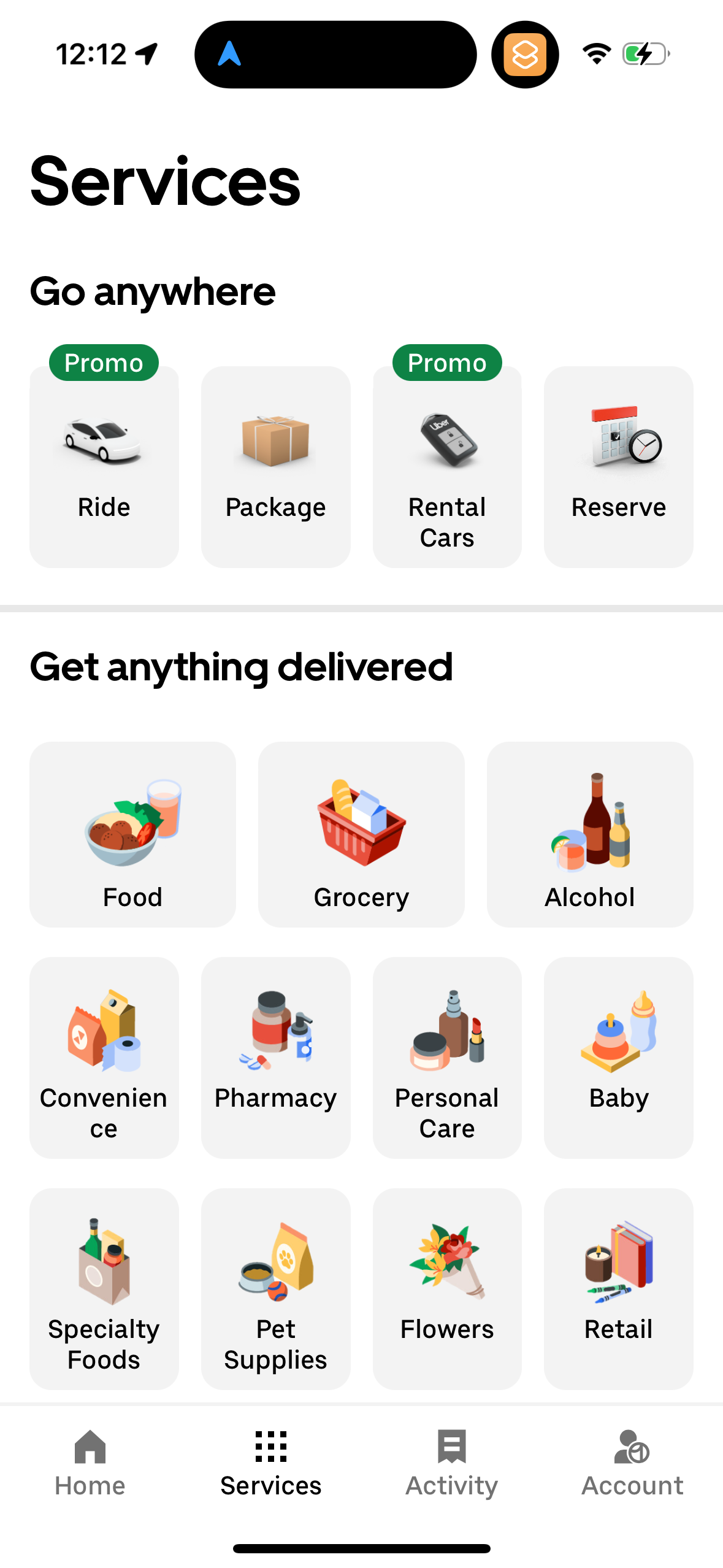 uber app screenshot 147