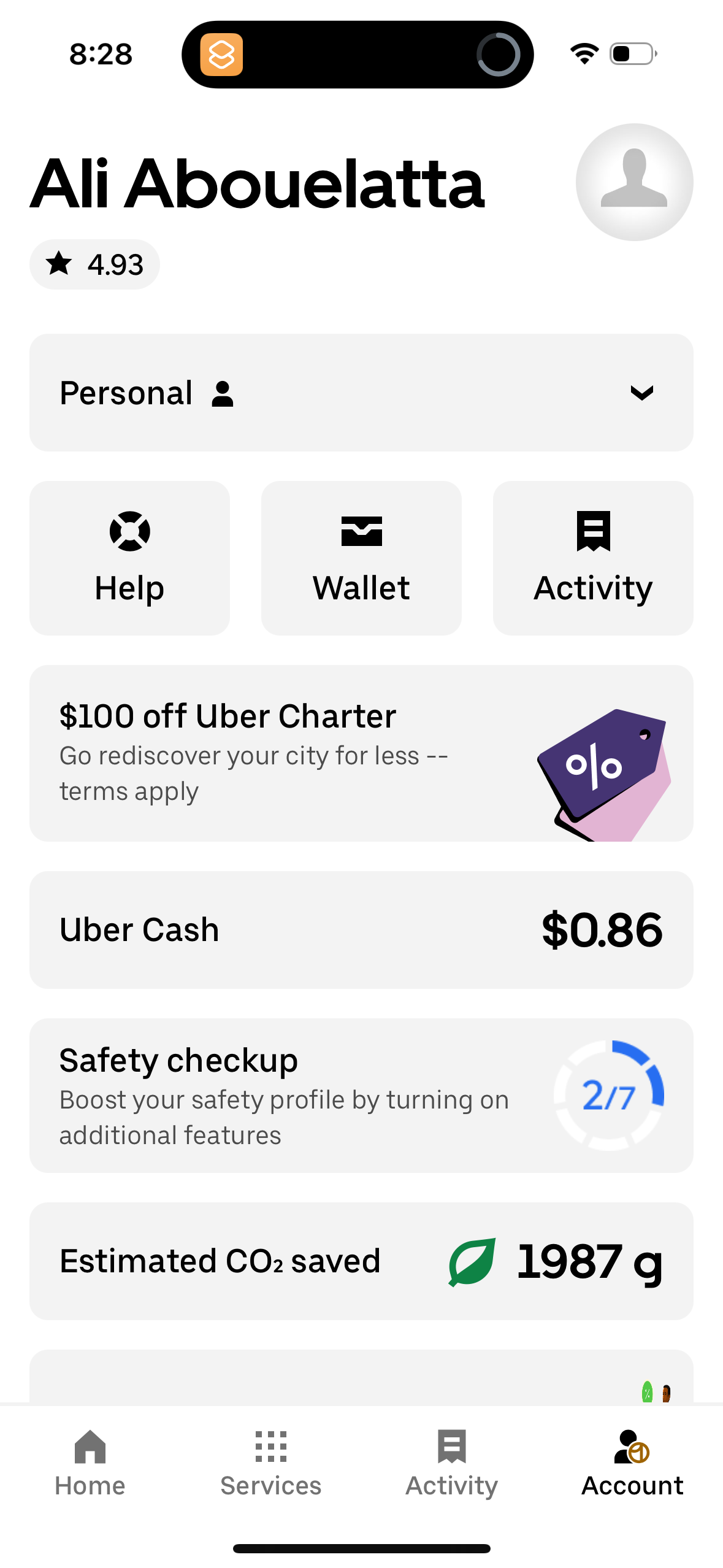 uber app screenshot 141