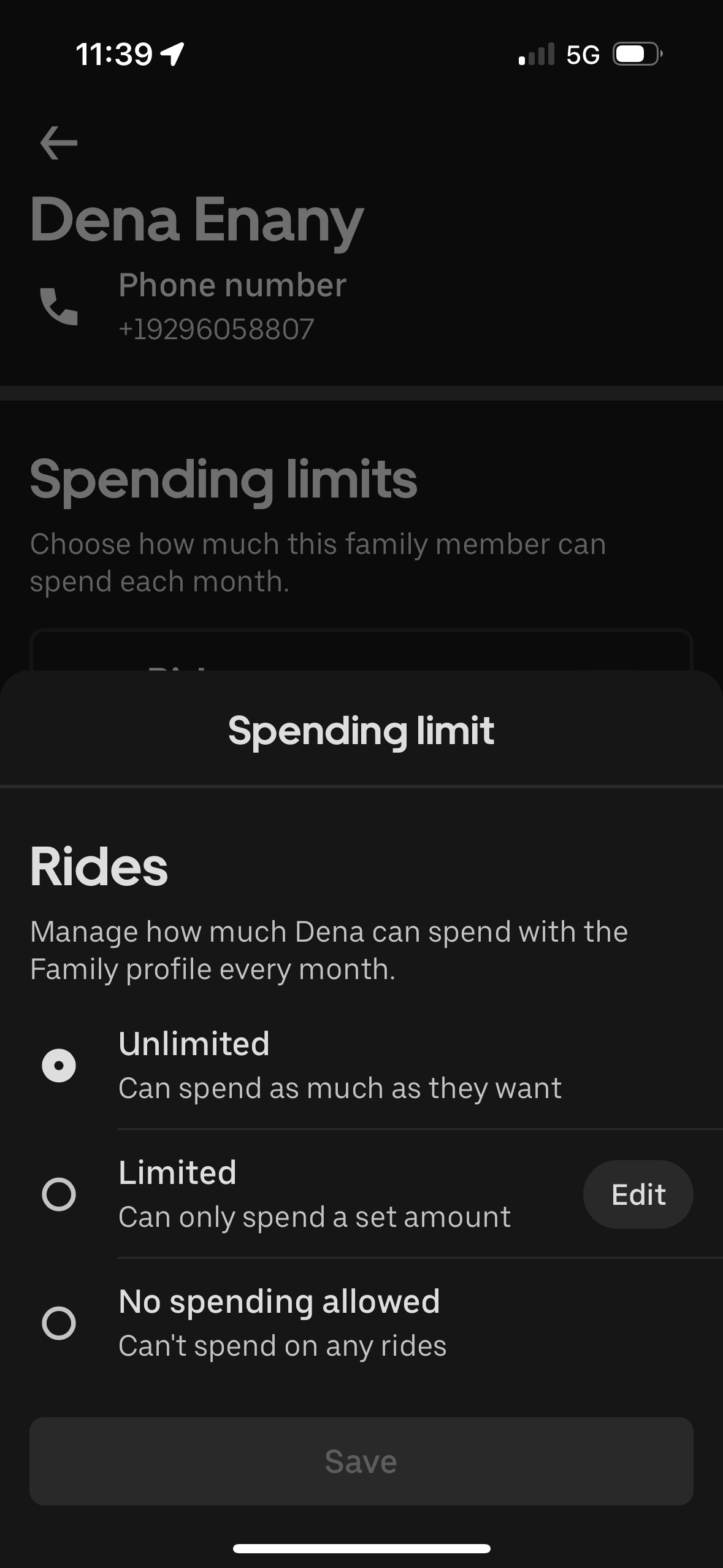 uber app screenshot 116