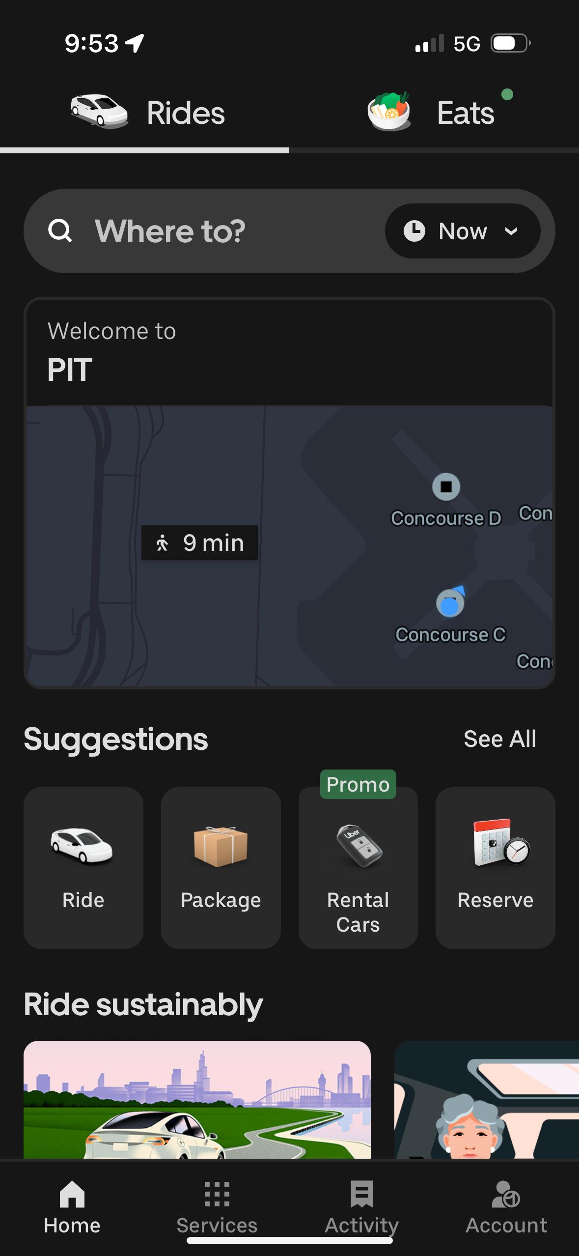 uber app screenshot 113