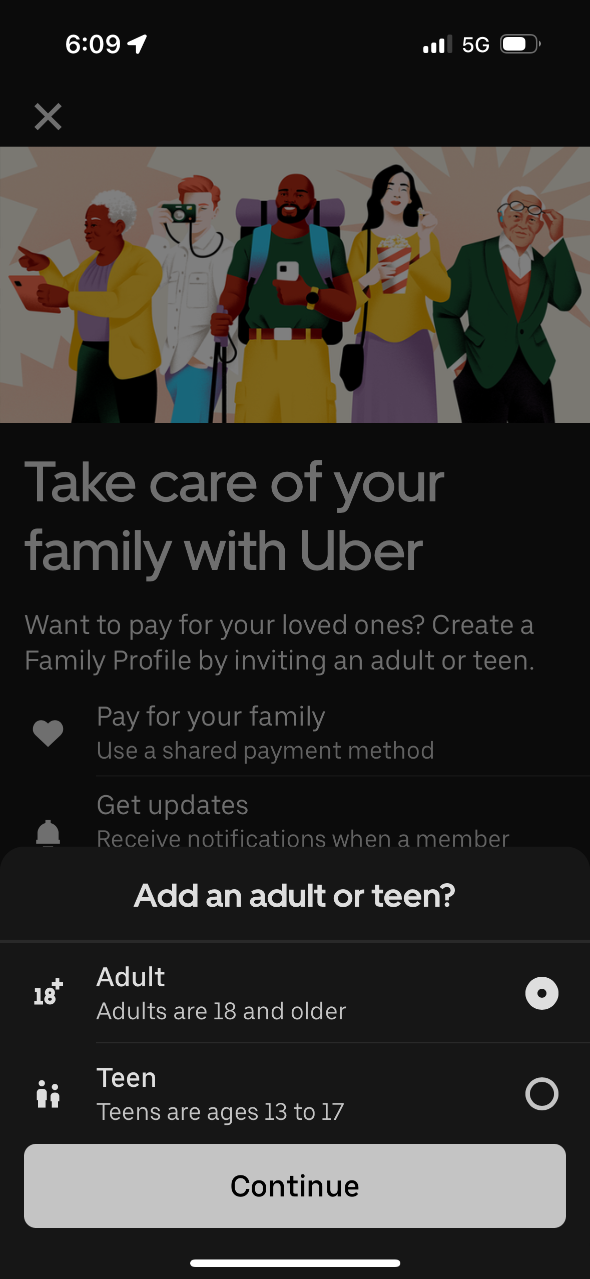 uber app screenshot 109