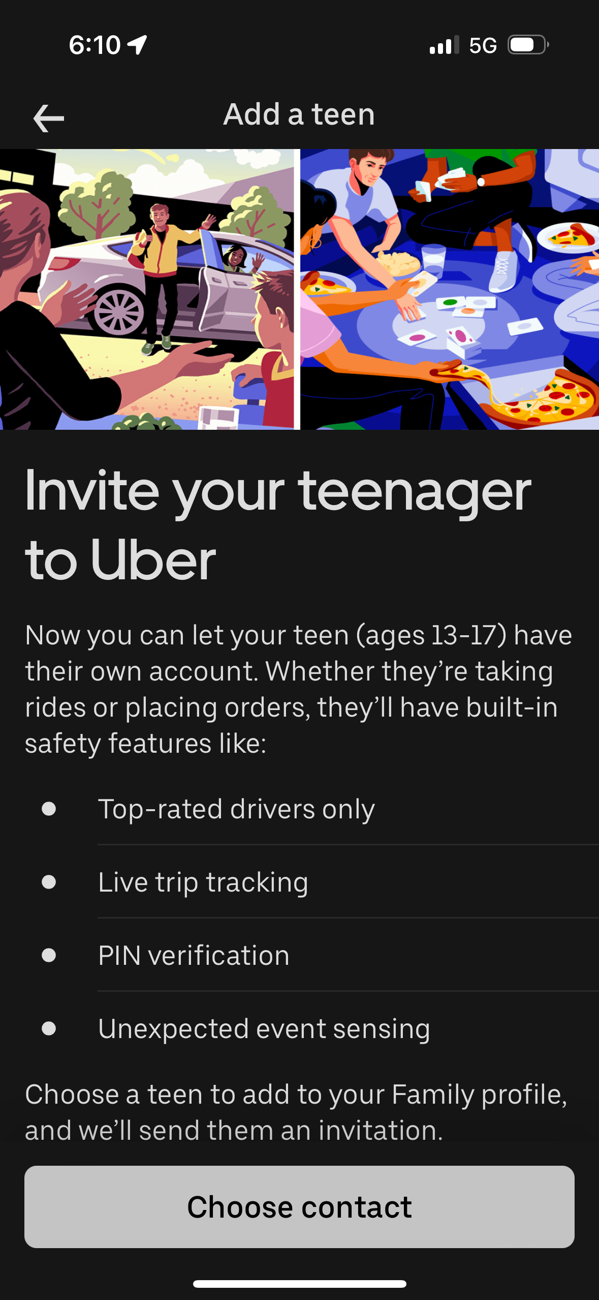 uber app screenshot 108
