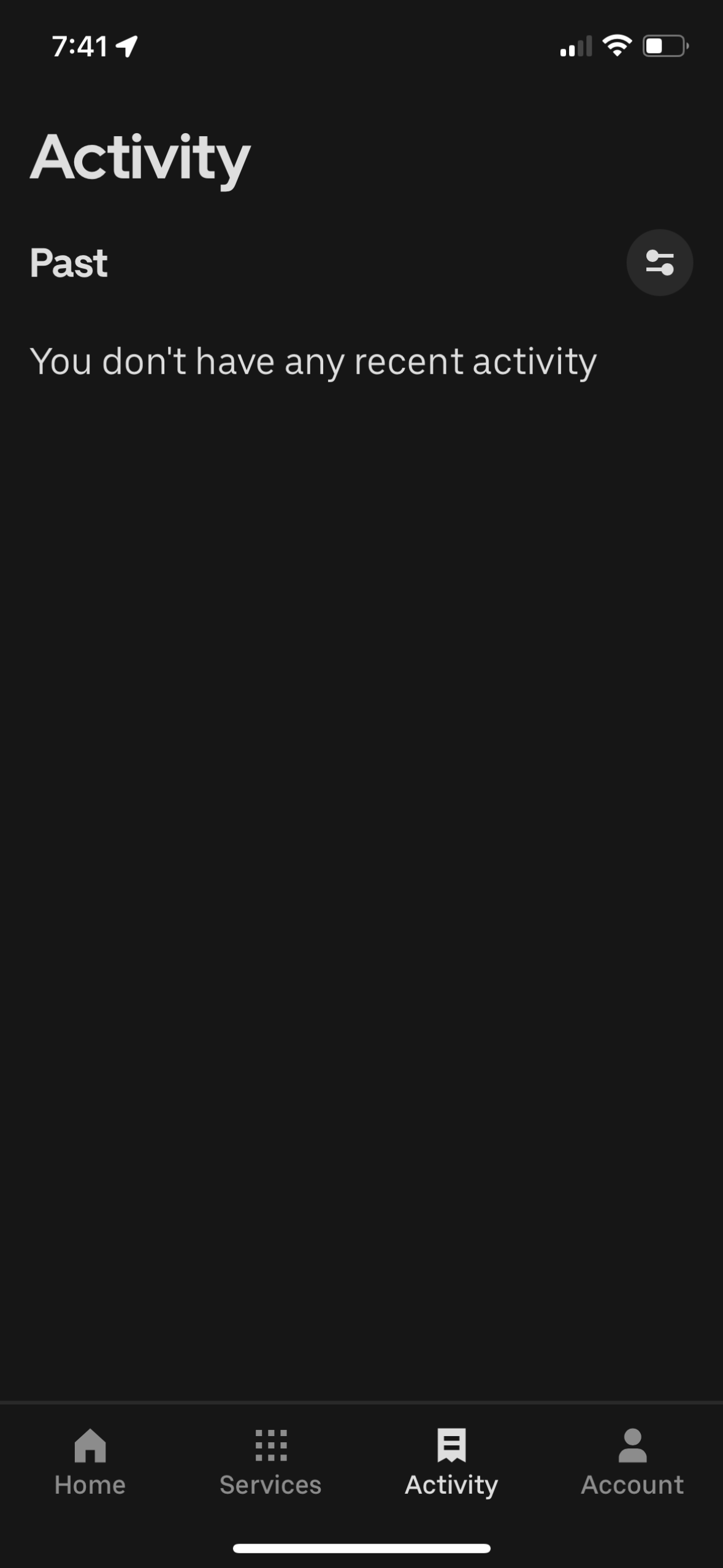 uber app screenshot 105