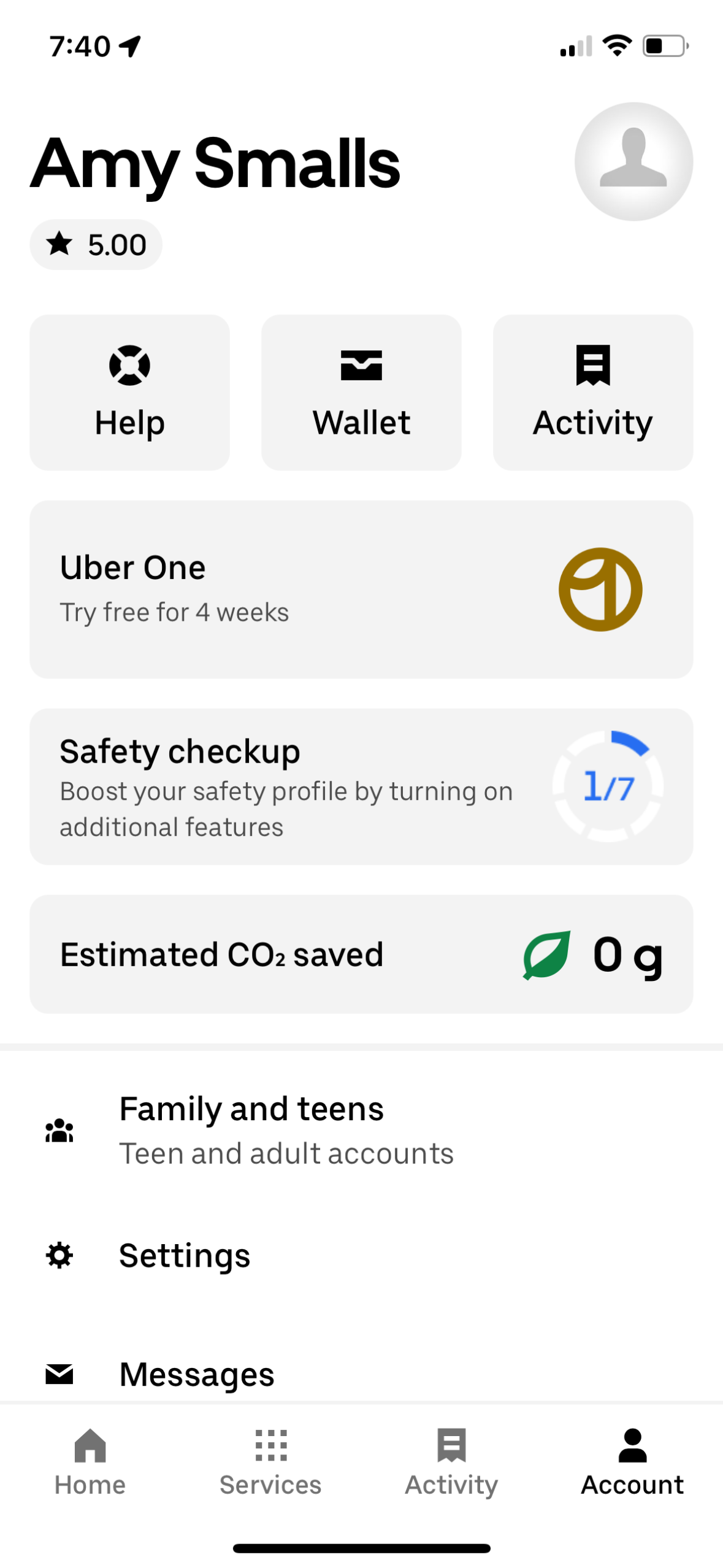 uber app screenshot 104