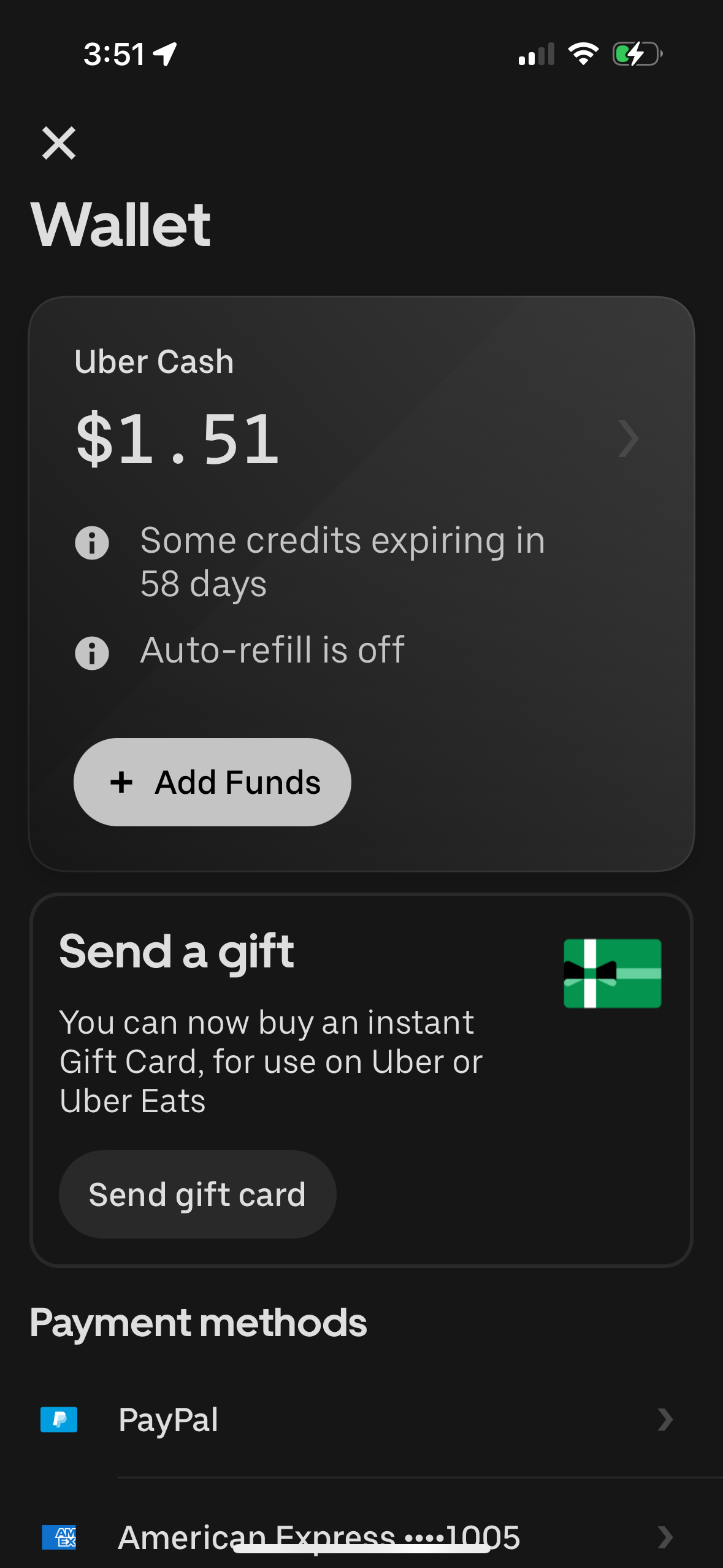 uber app screenshot 86