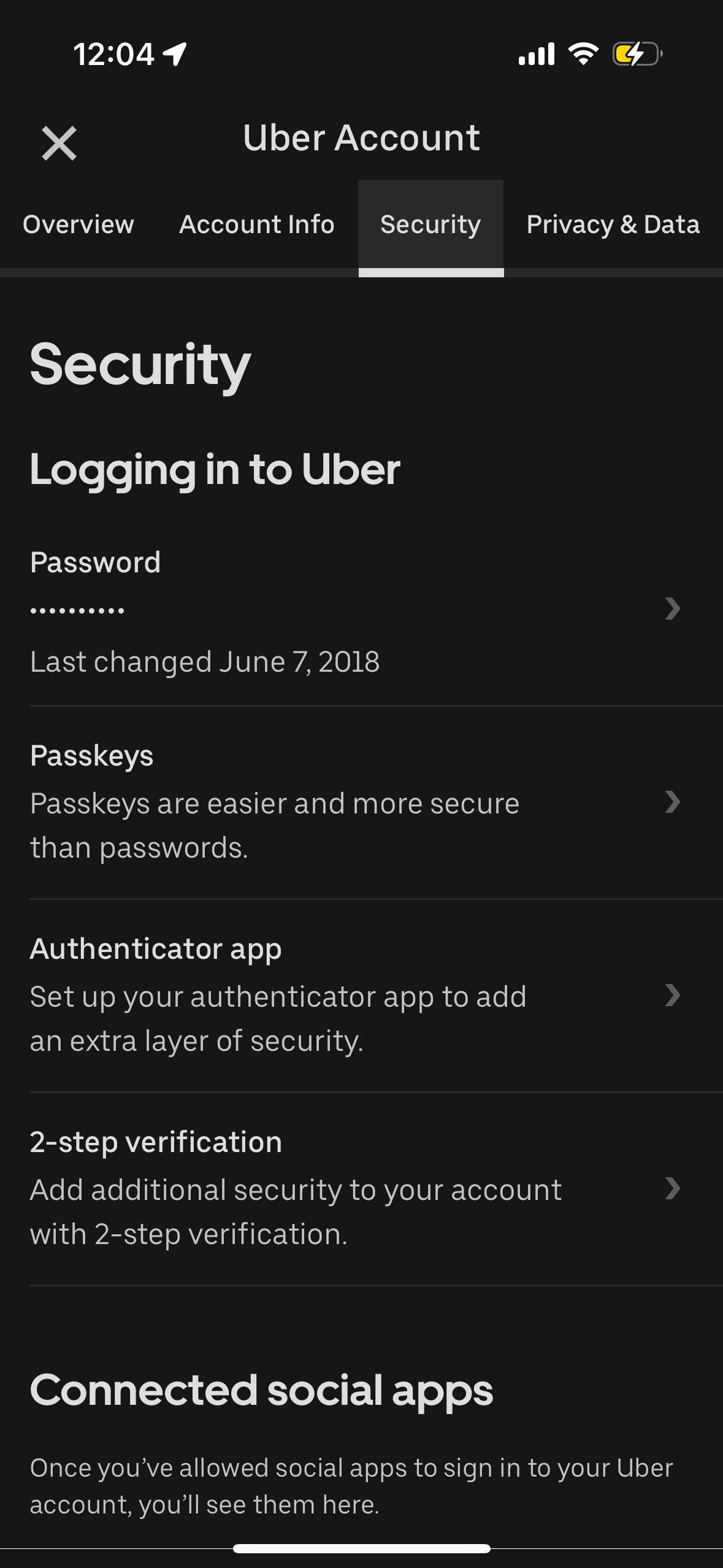 uber app screenshot 69
