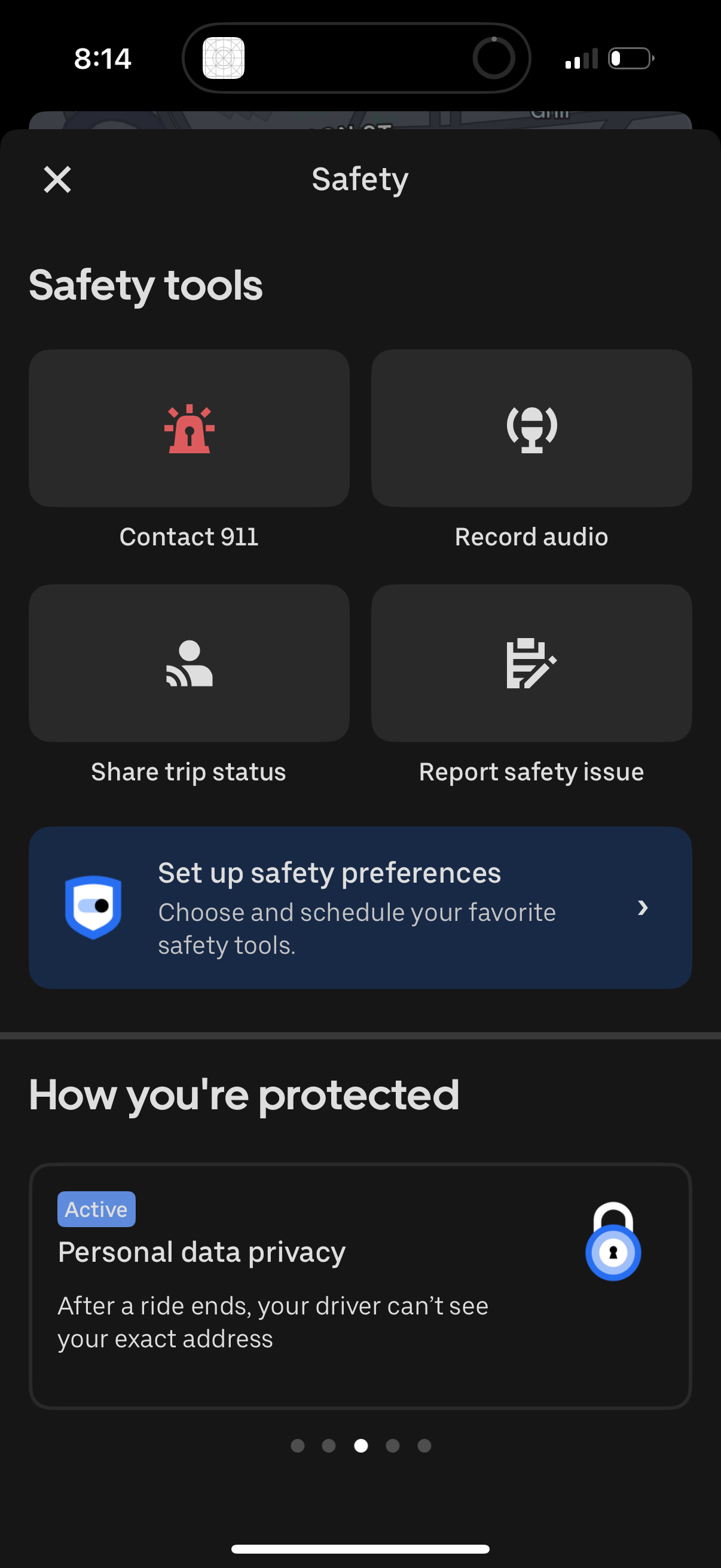 uber app screenshot 44