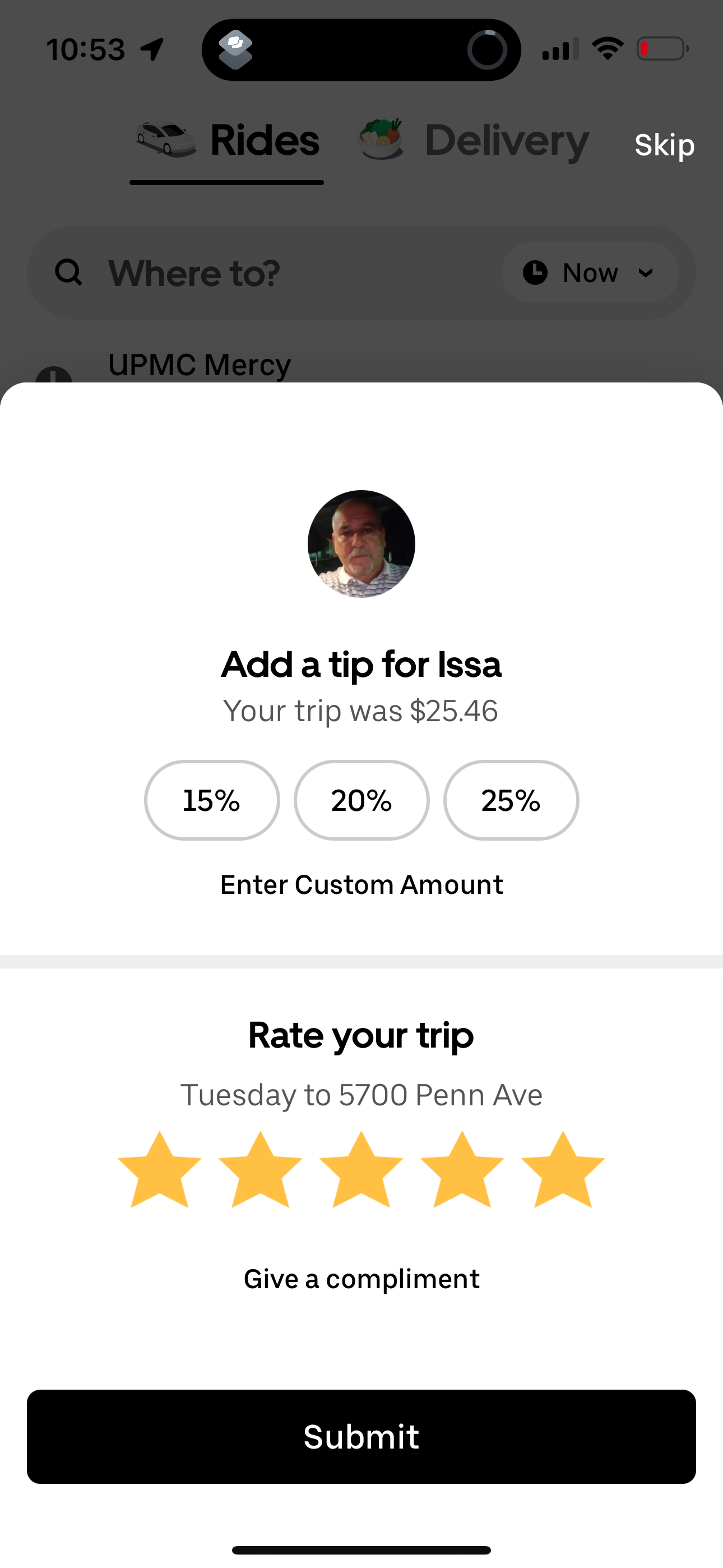 uber app screenshot 216