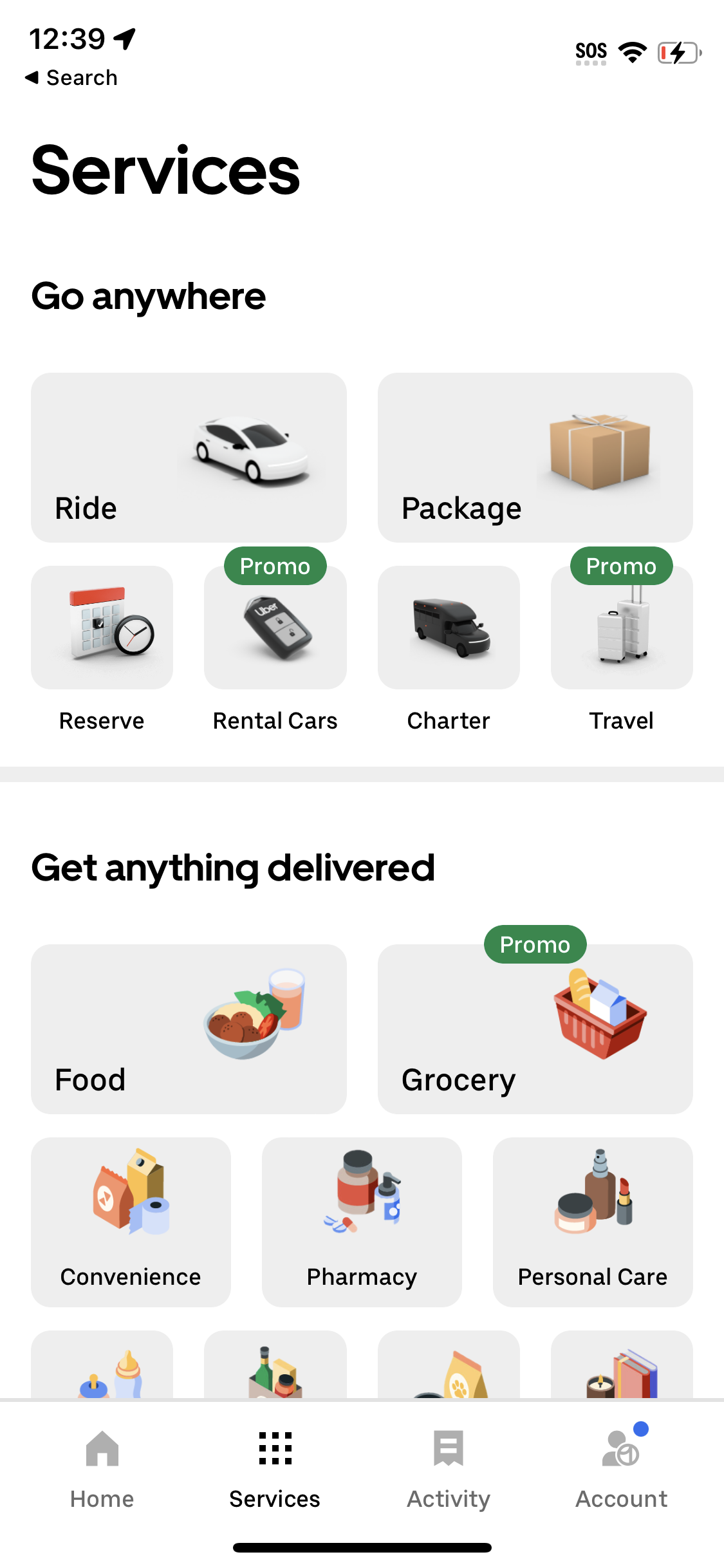 uber app screenshot 210