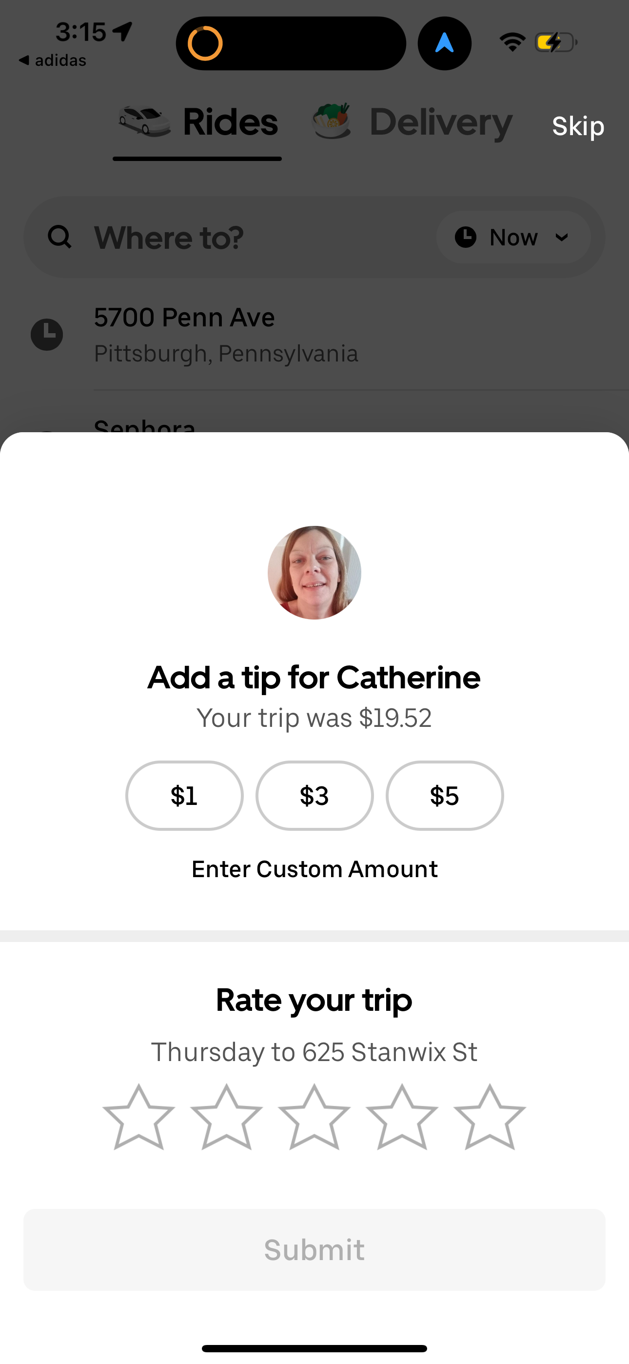 uber app screenshot 206