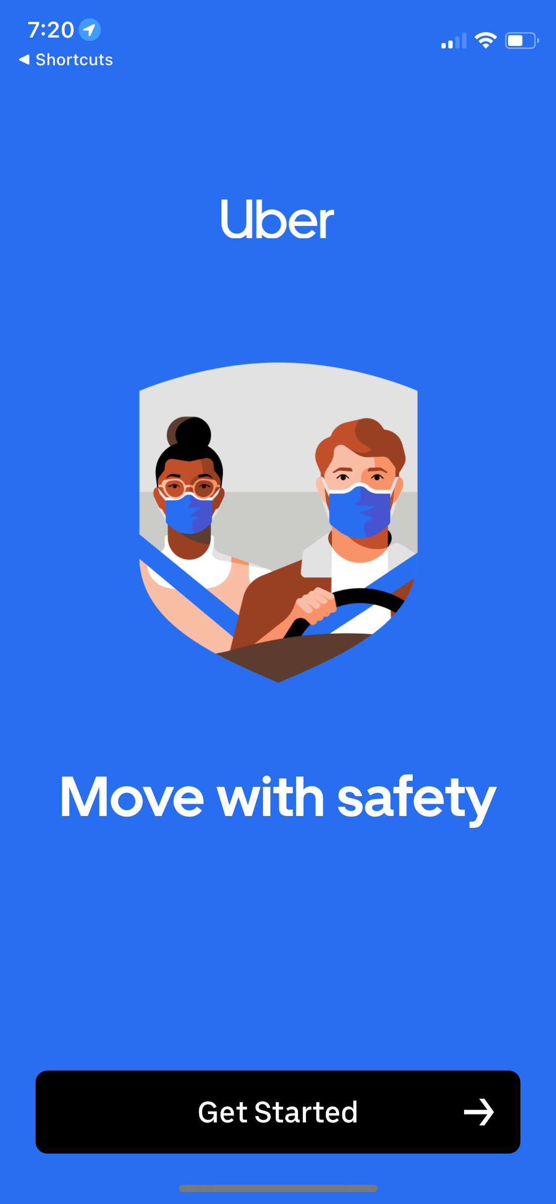 uber app screenshot 204