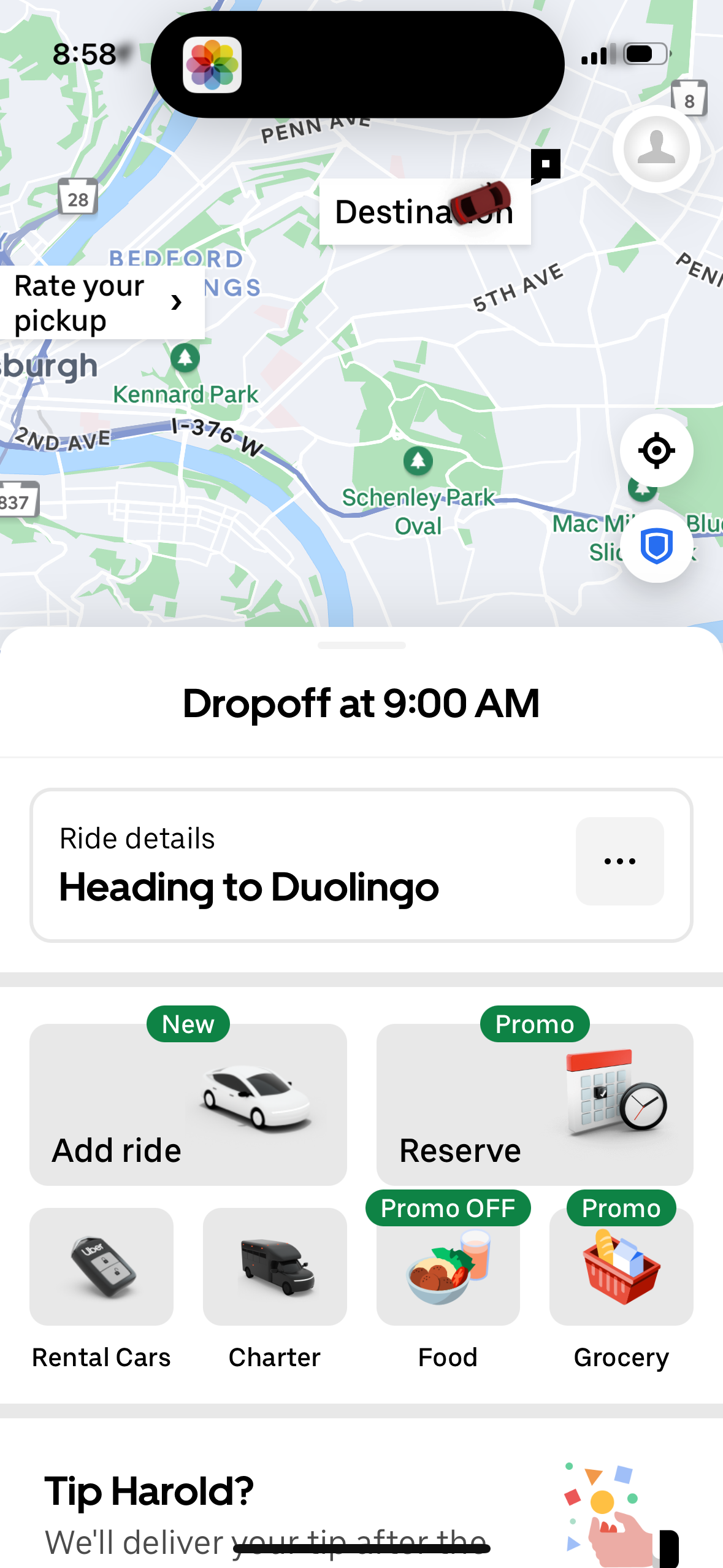 uber app screenshot 187