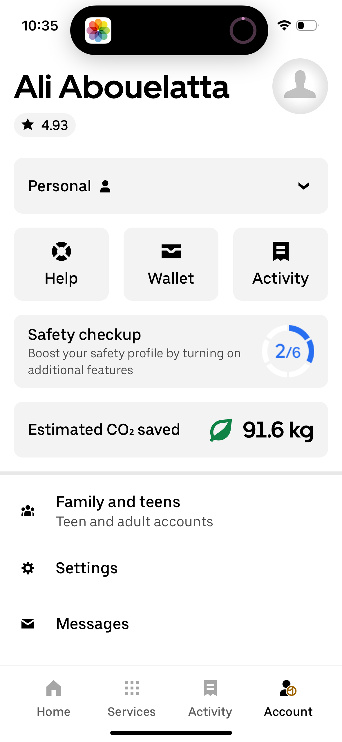 uber app screenshot 178