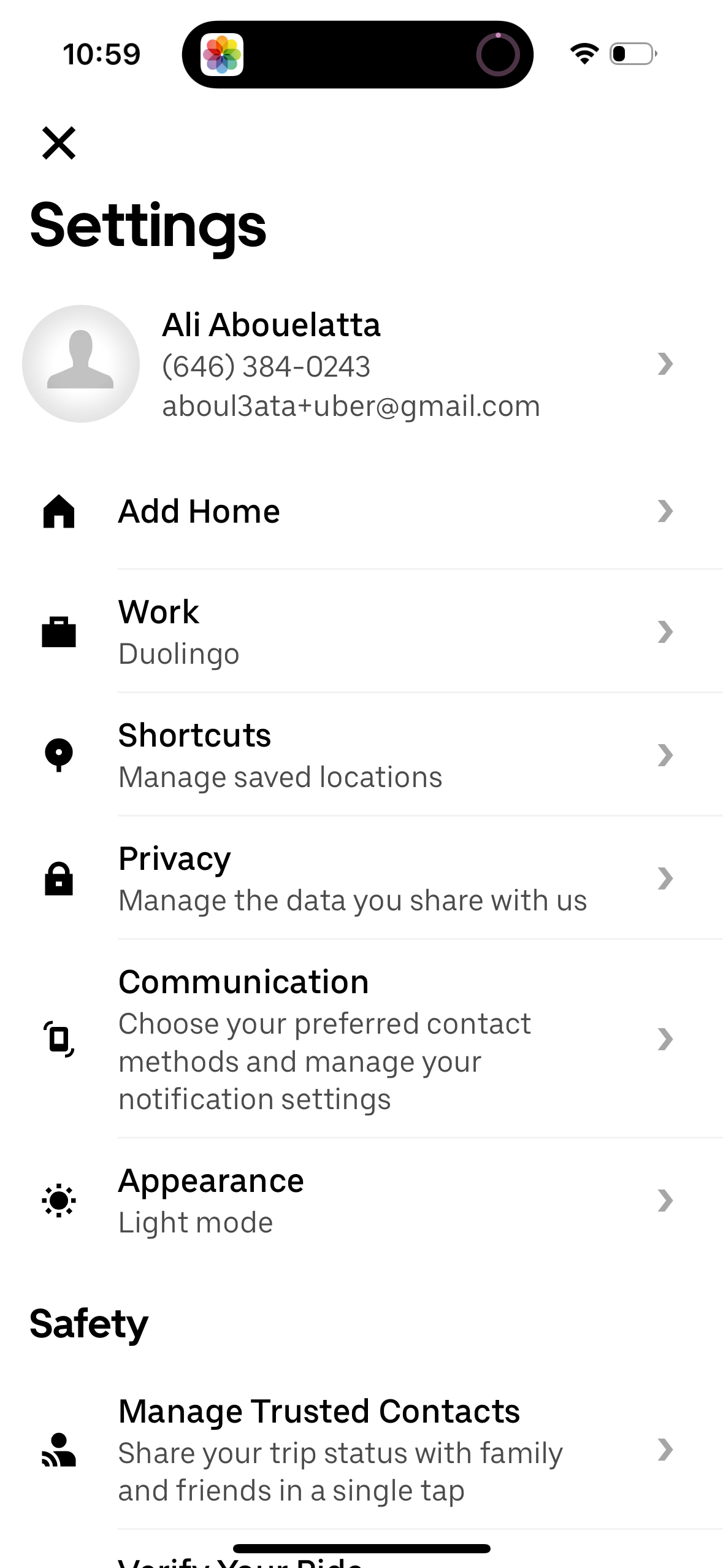 uber app screenshot 175