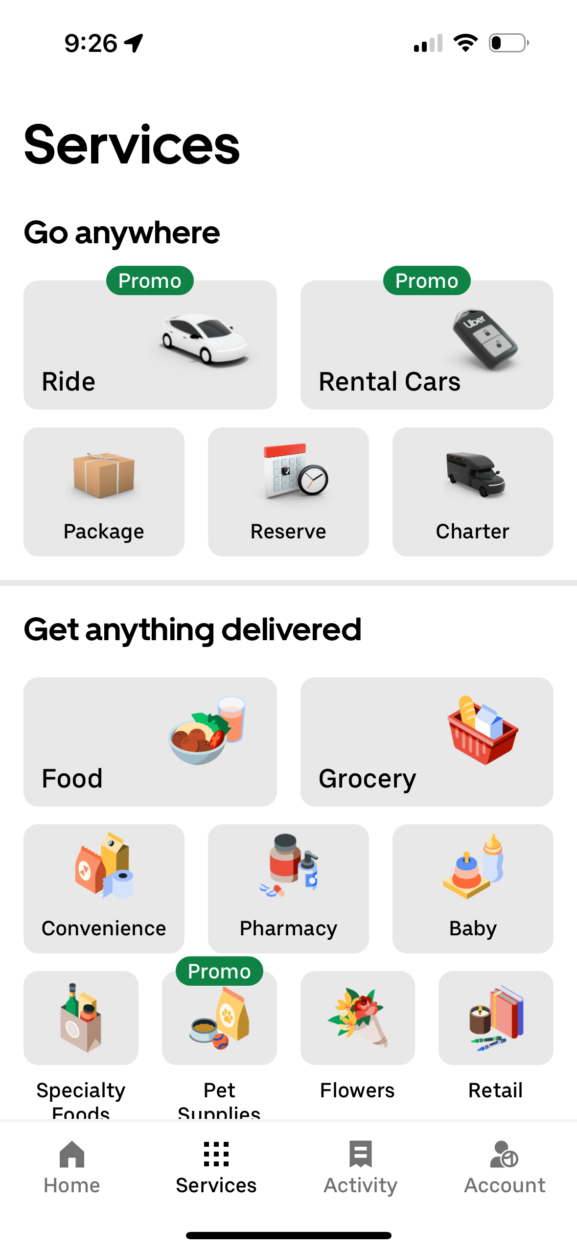 uber app screenshot 173