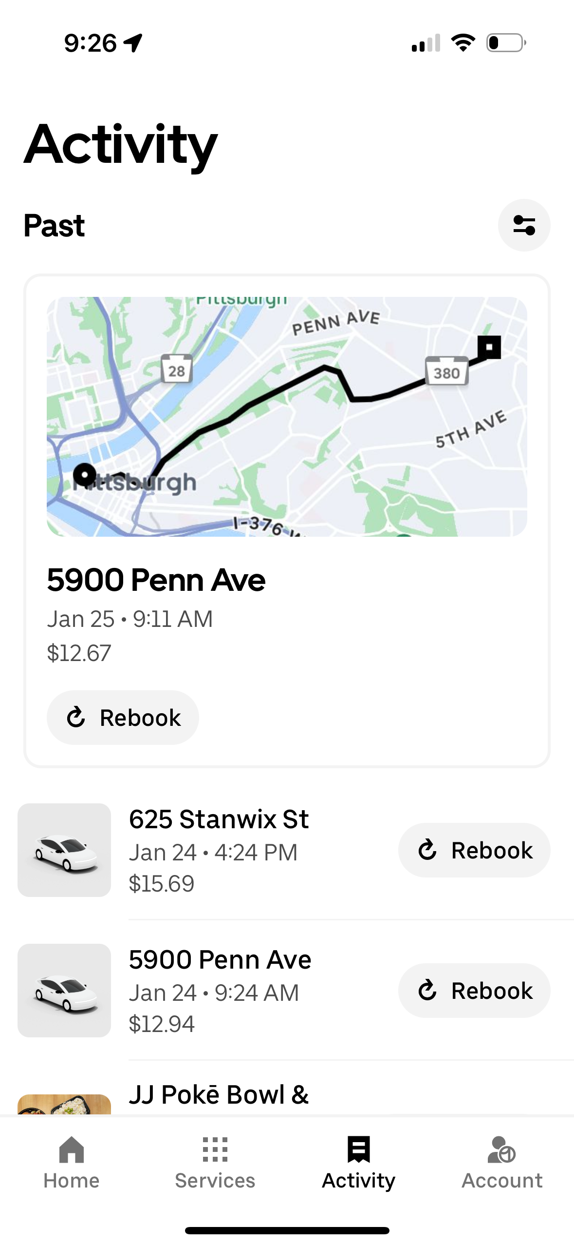 uber app screenshot 172