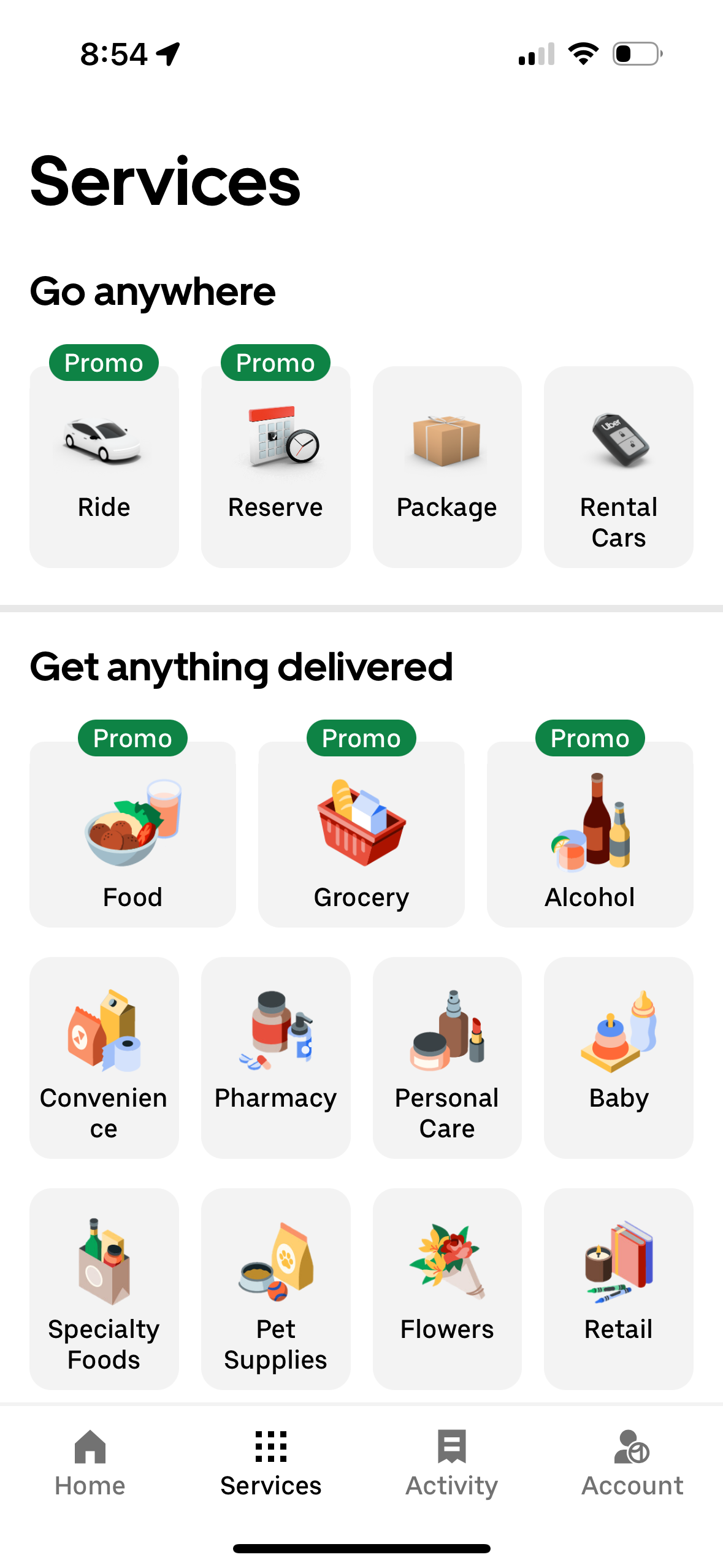 uber app screenshot 143