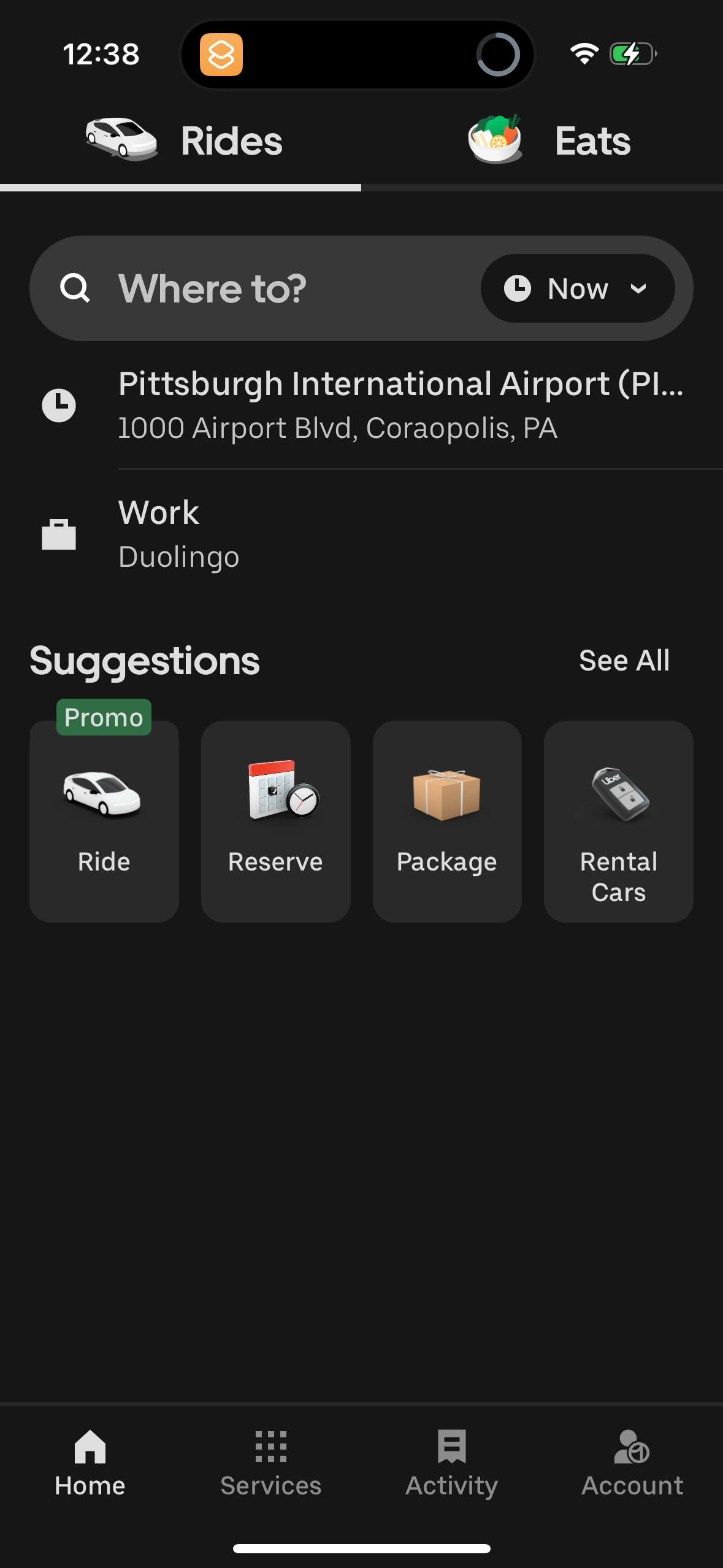 uber app screenshot 83